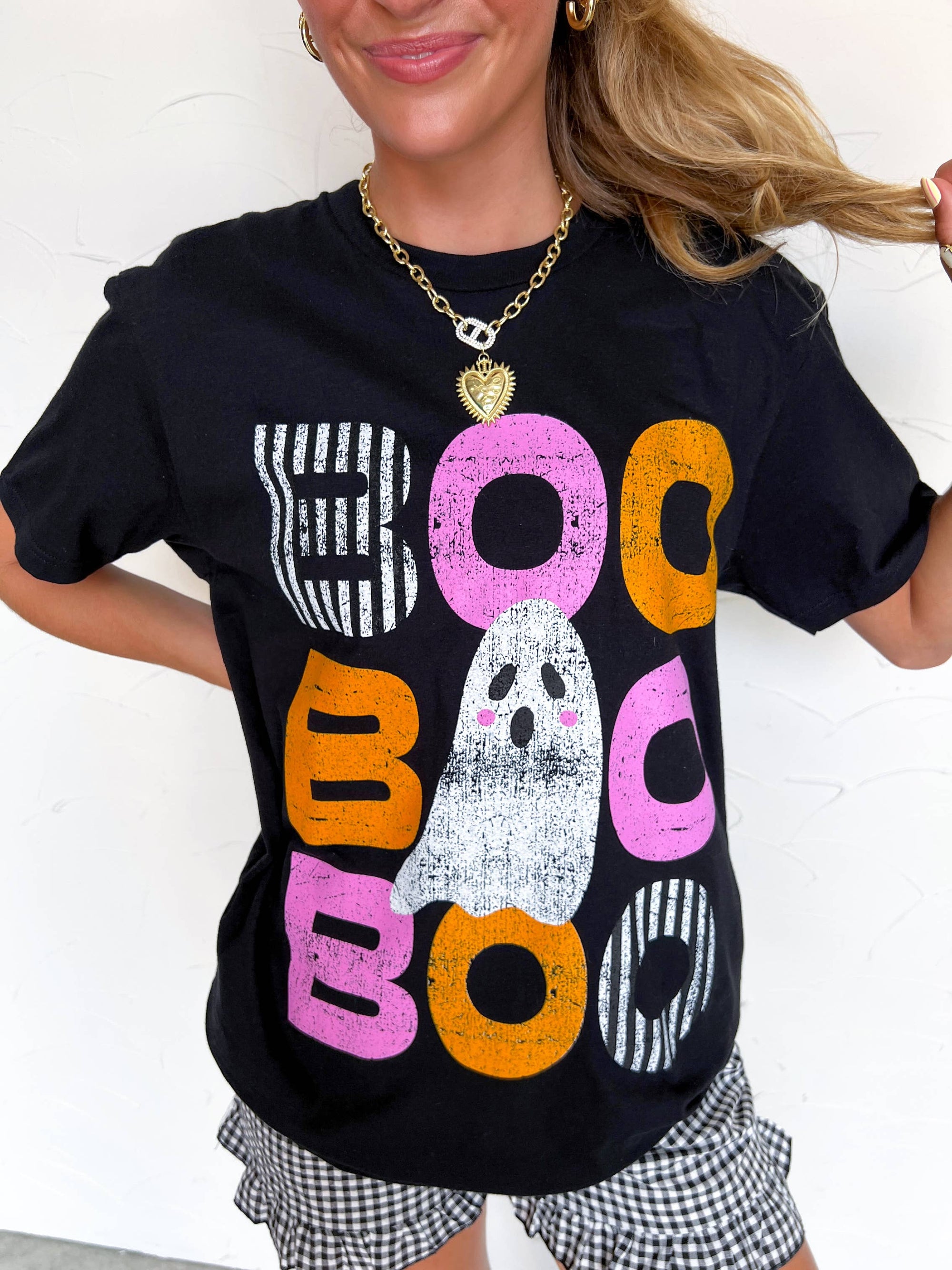 Stacked BOO Tee