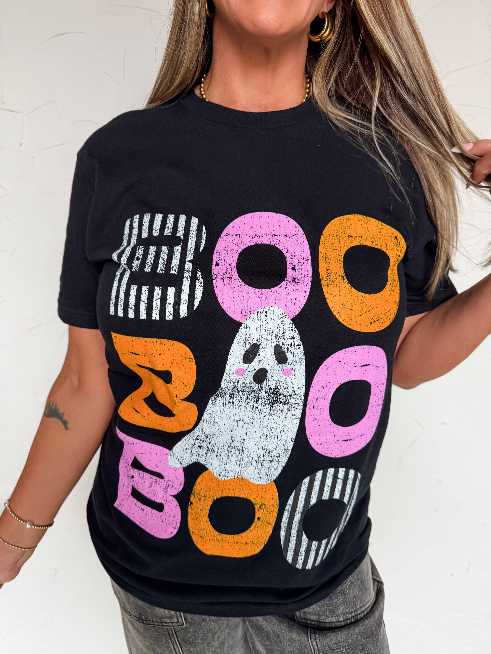 Stacked BOO Tee