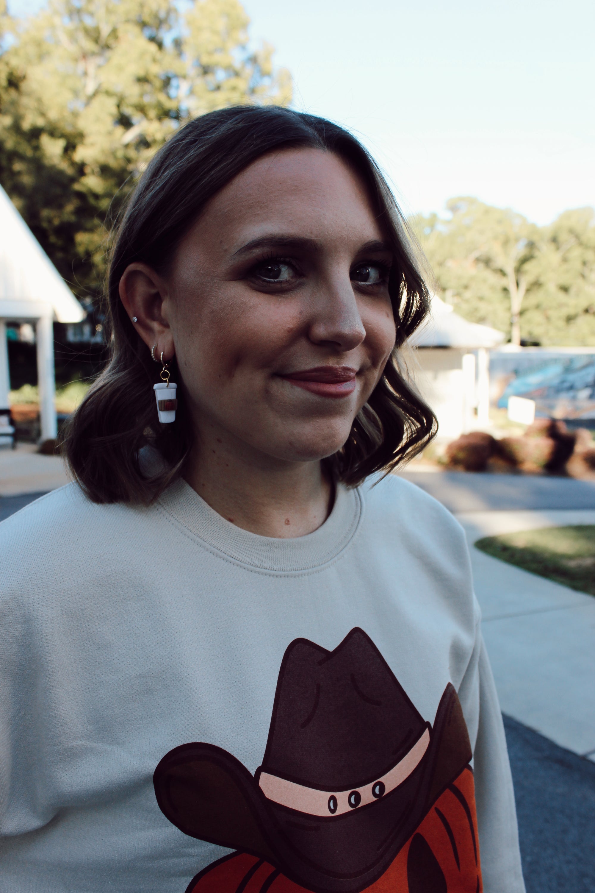 PSL Huggie Earrings