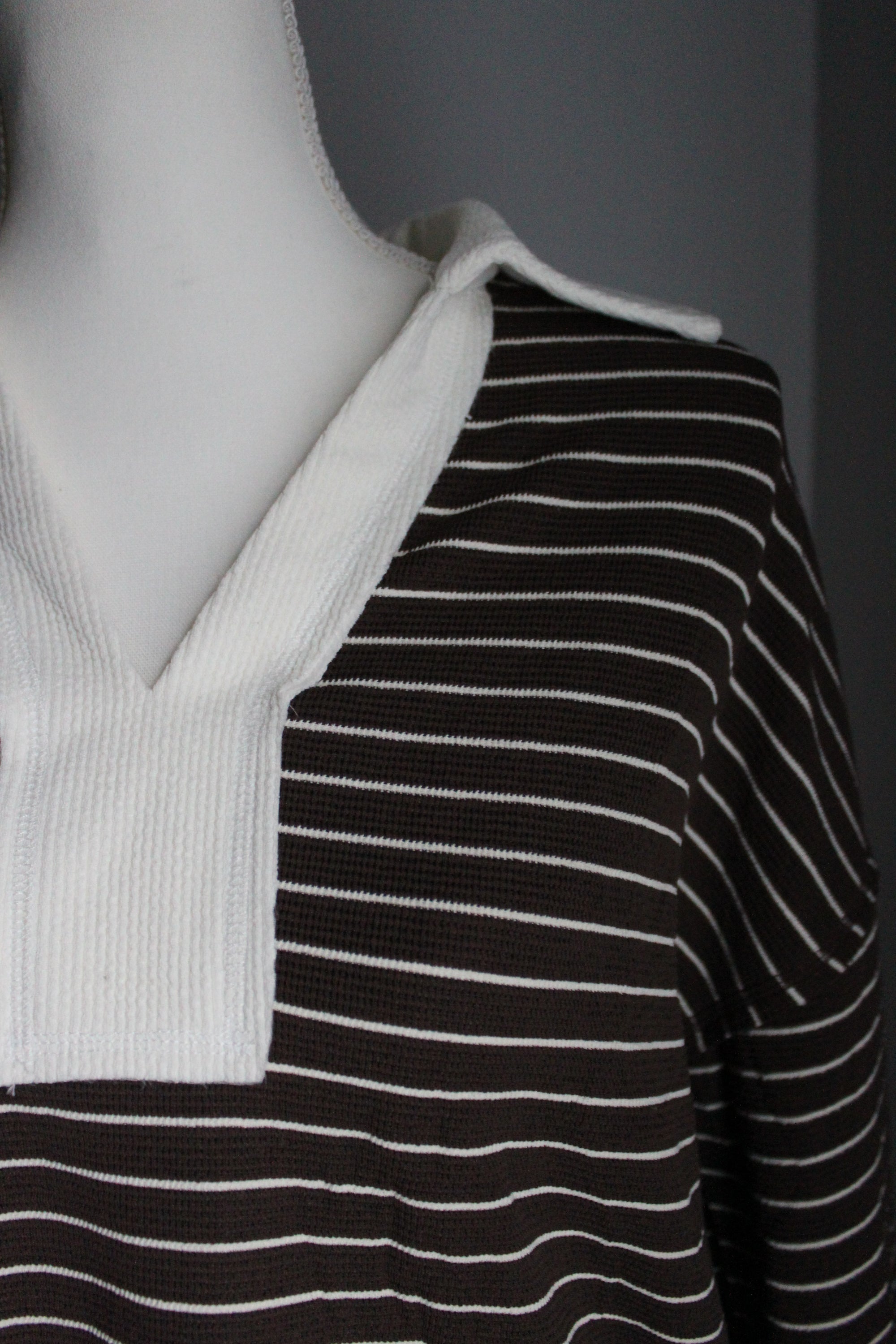 Jane Collared Long Sleeve Top