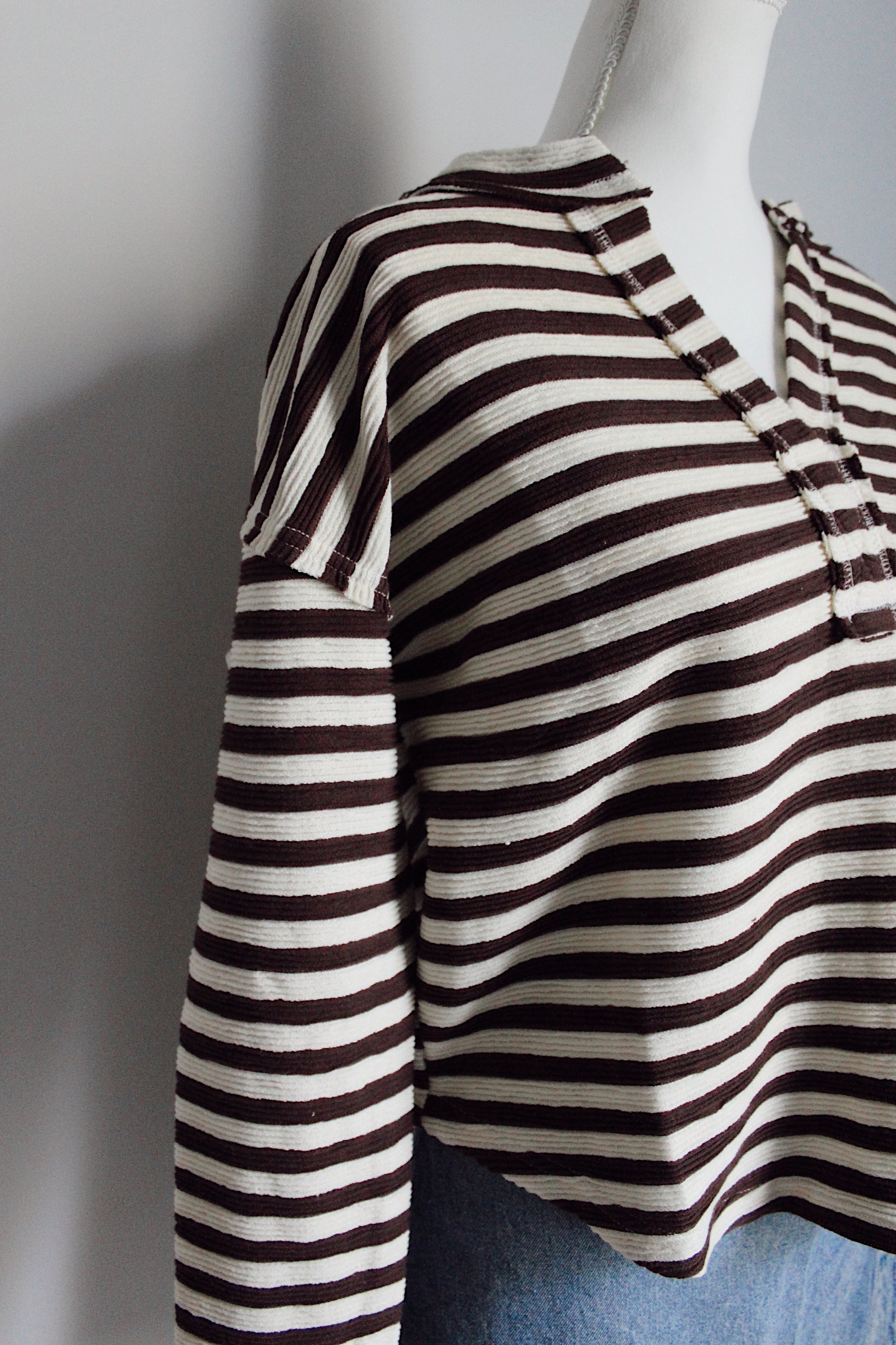 Cabin Weekend Striped Top