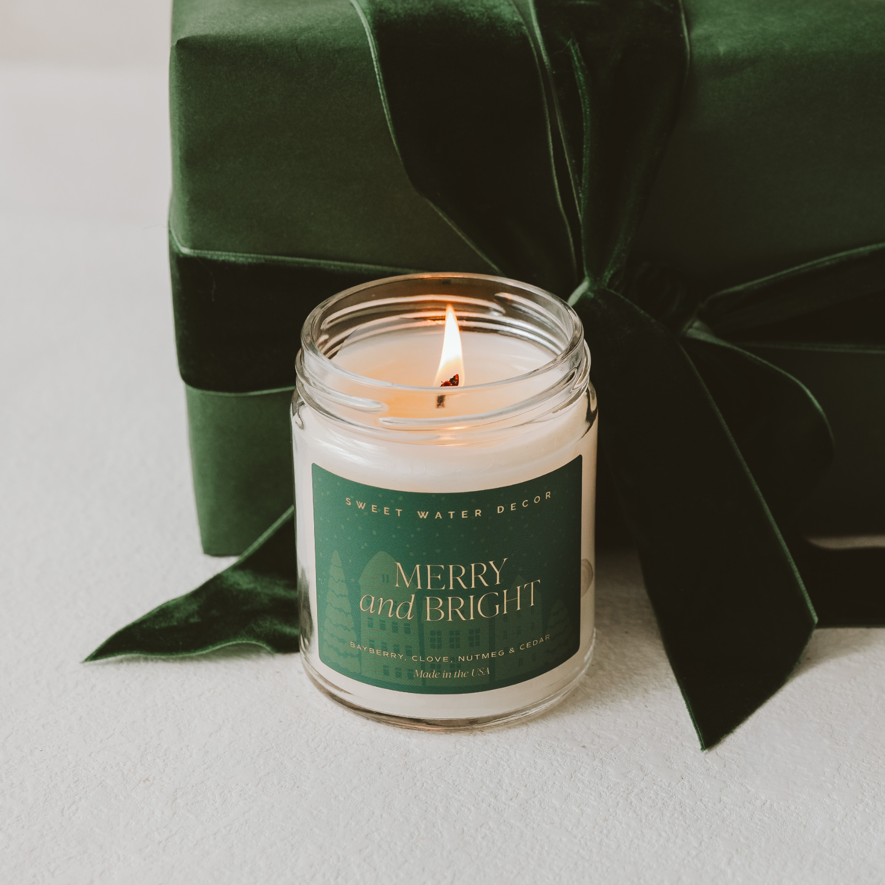 Merry and Bright Candle