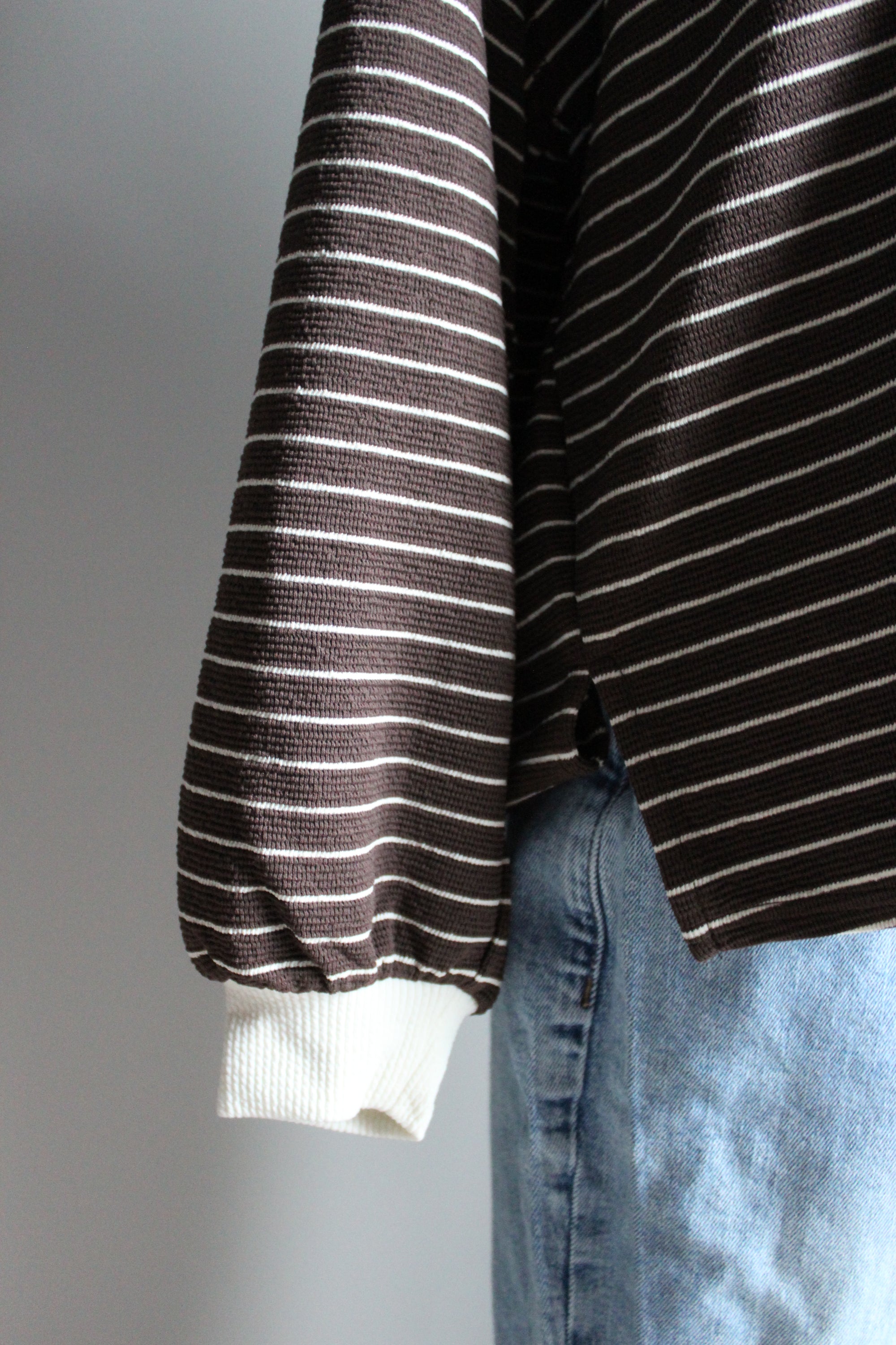 Jane Collared Long Sleeve Top