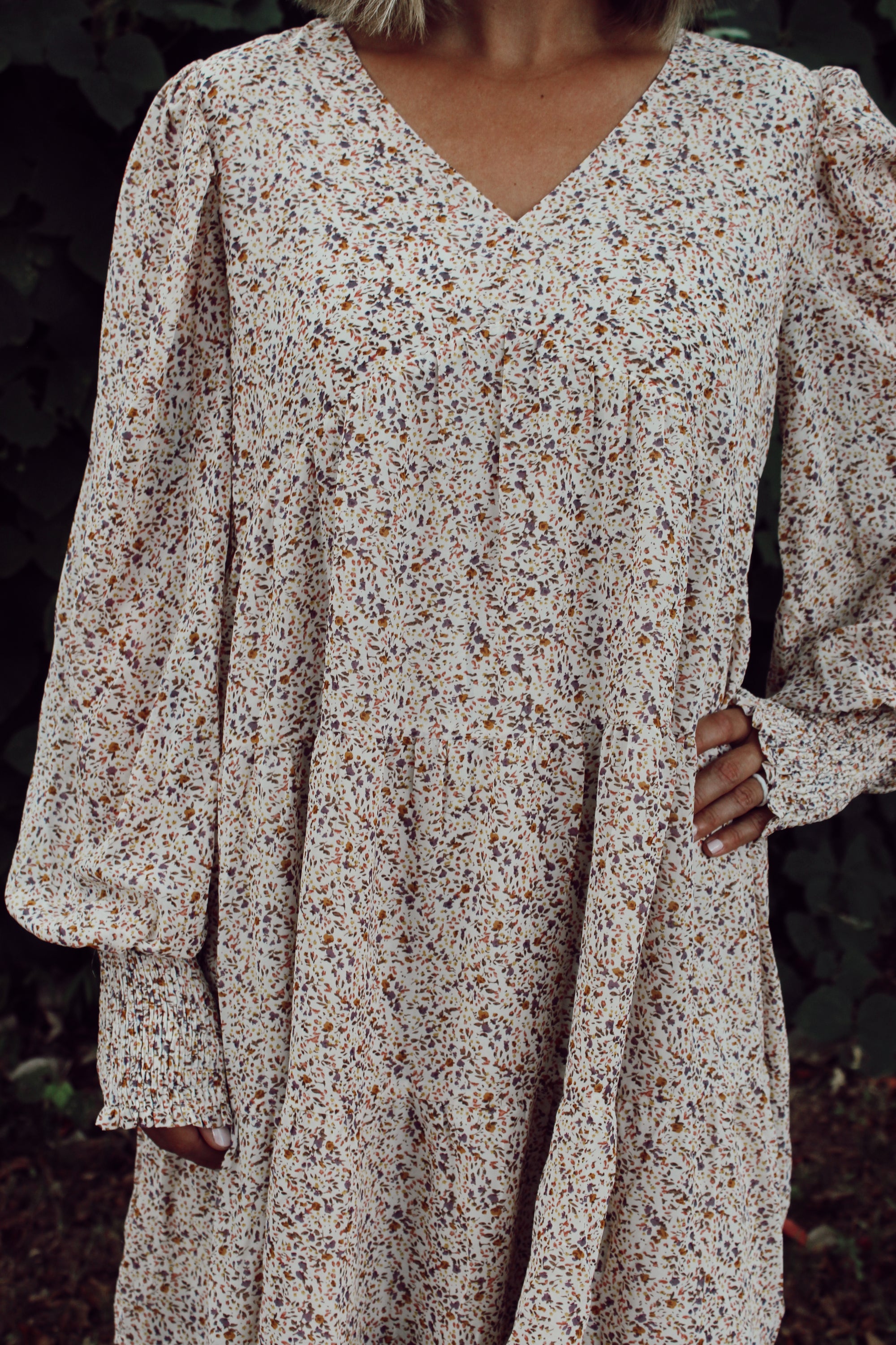 Fall Harvest Tiered Dress