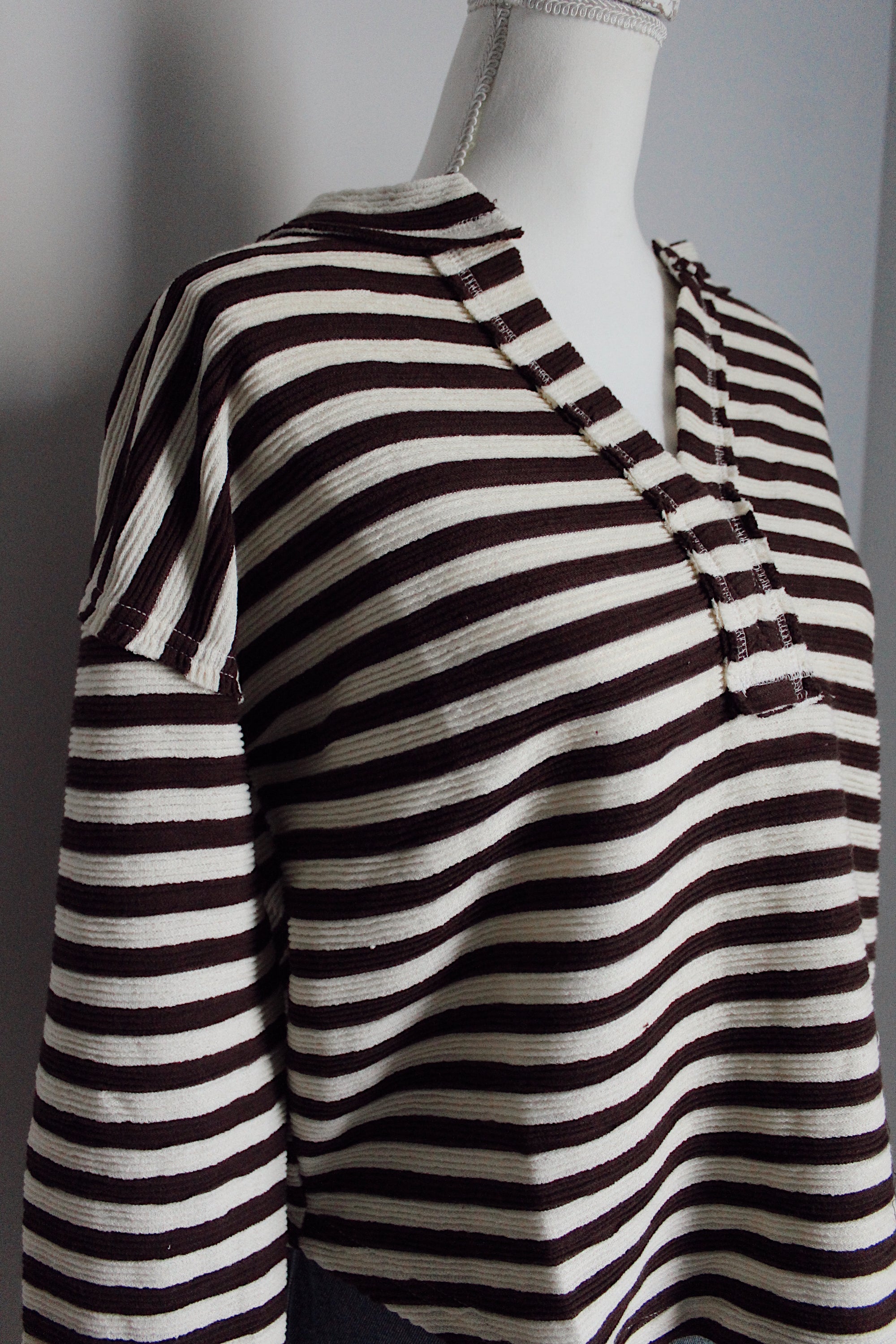 Cabin Weekend Striped Top