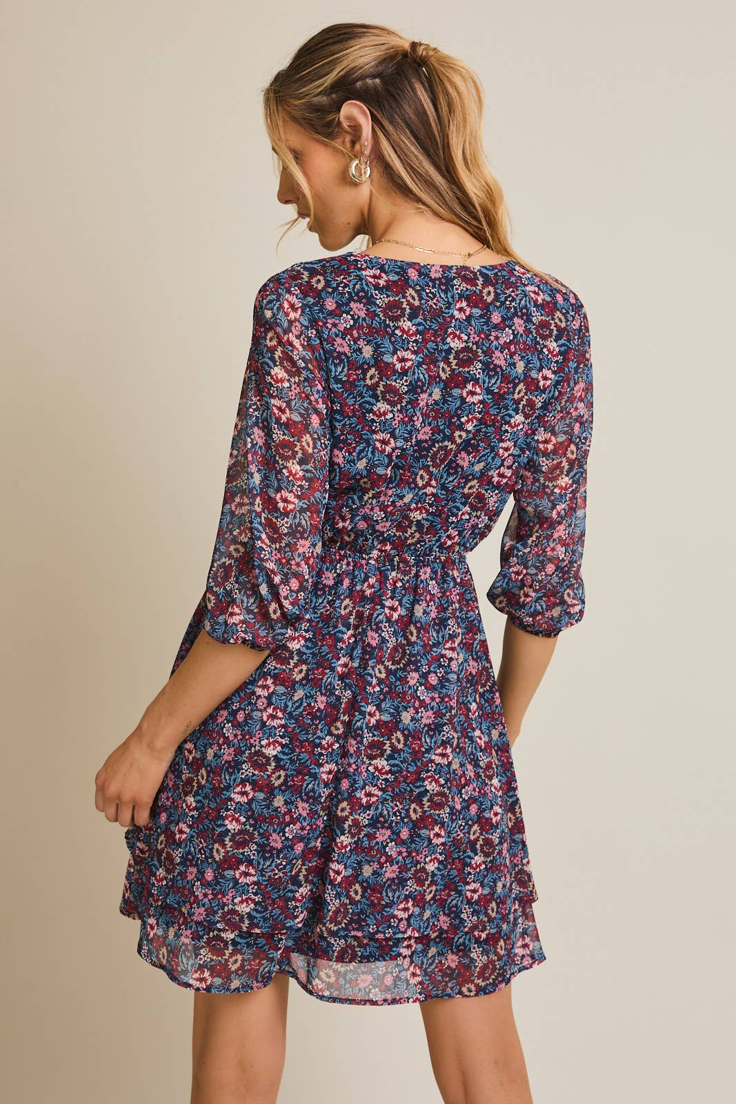 Midnight Blooms Dress