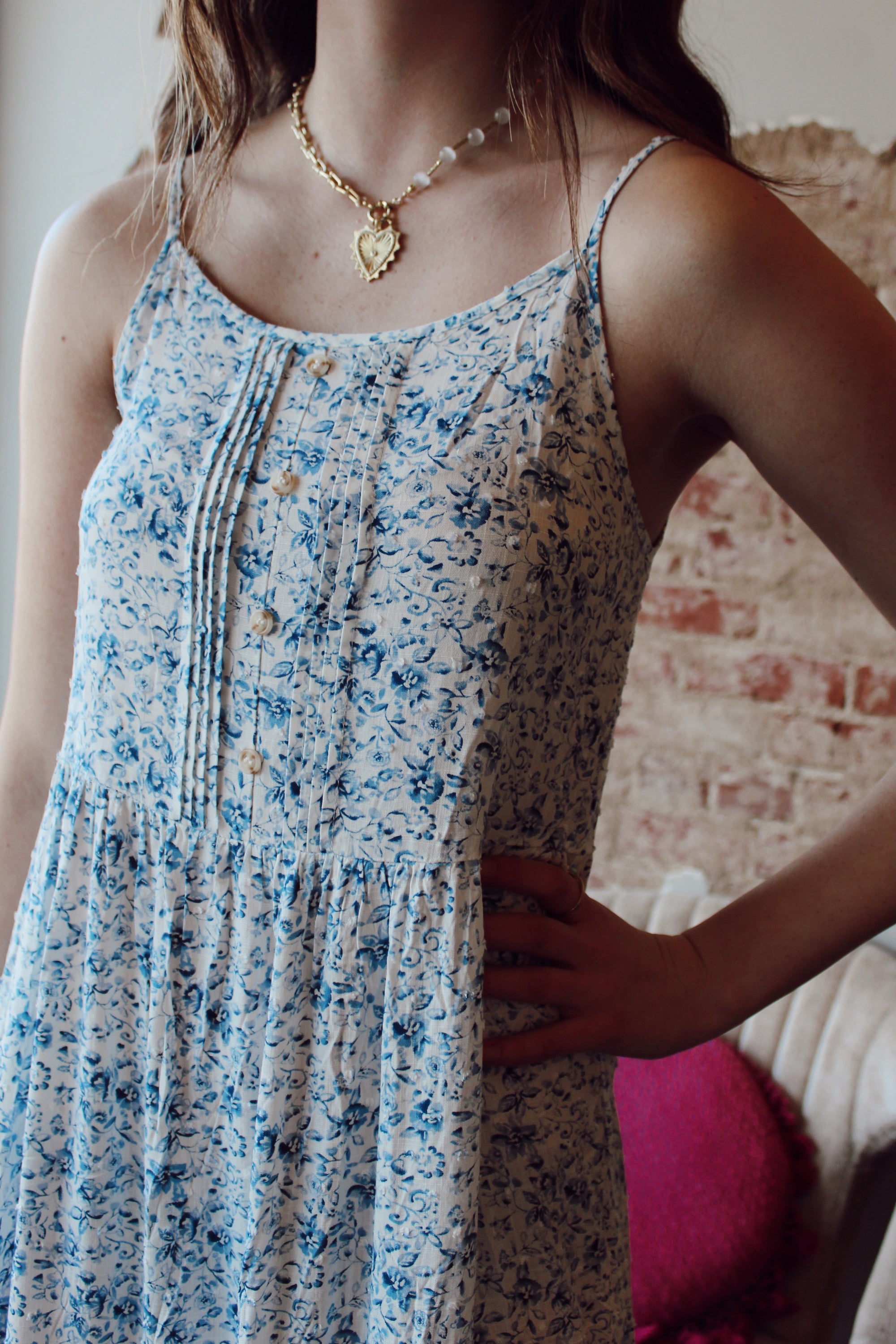 Spring Showers Midi Dress