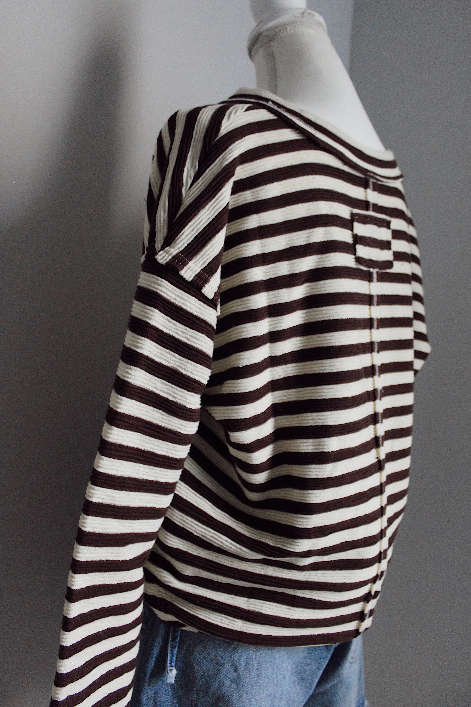 Cabin Weekend Striped Top
