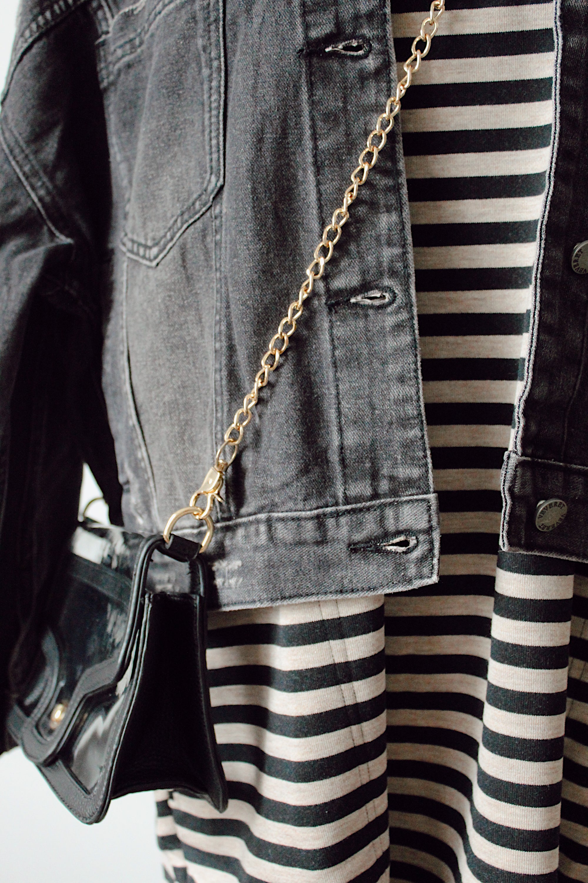 Game Day Shoulder + Crossbody Bag / Black