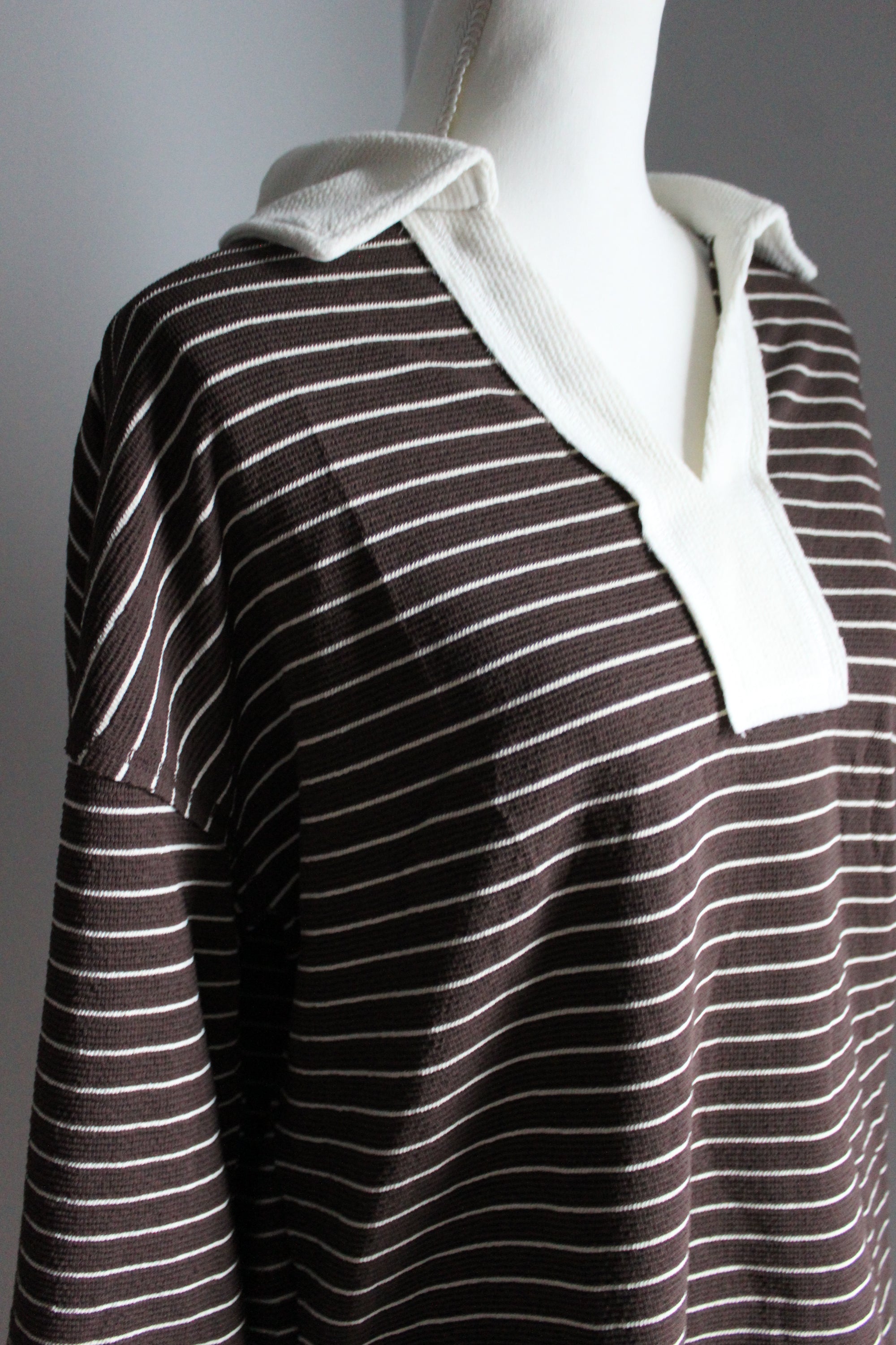 Jane Collared Long Sleeve Top