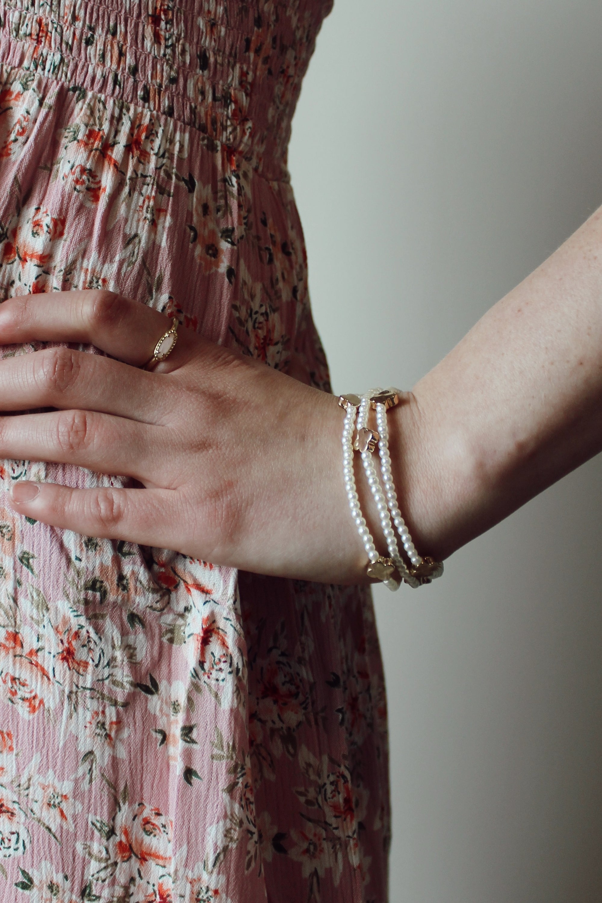 Mini Pearl Bracelet Stack