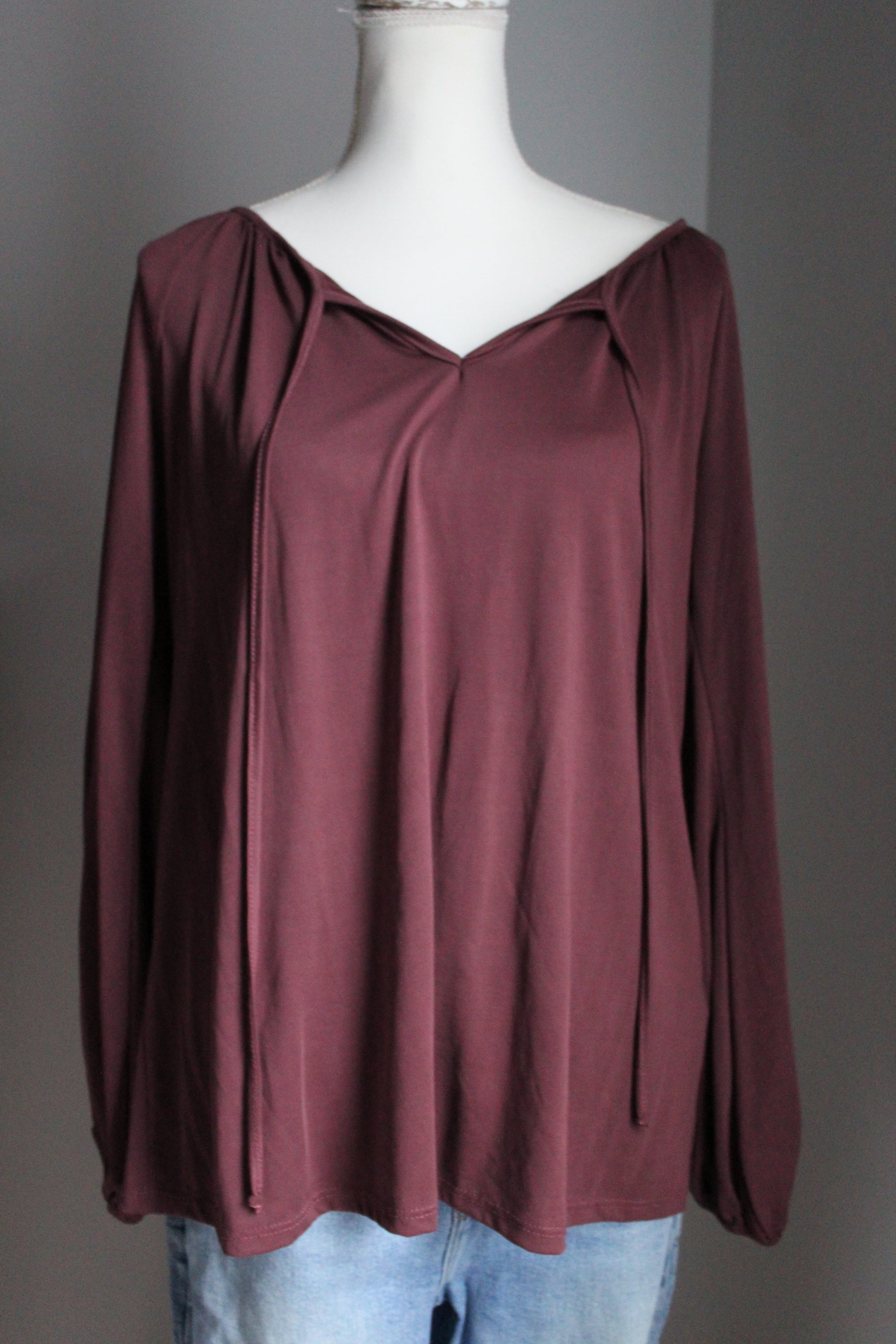 In the Vineyard Front Tie Top