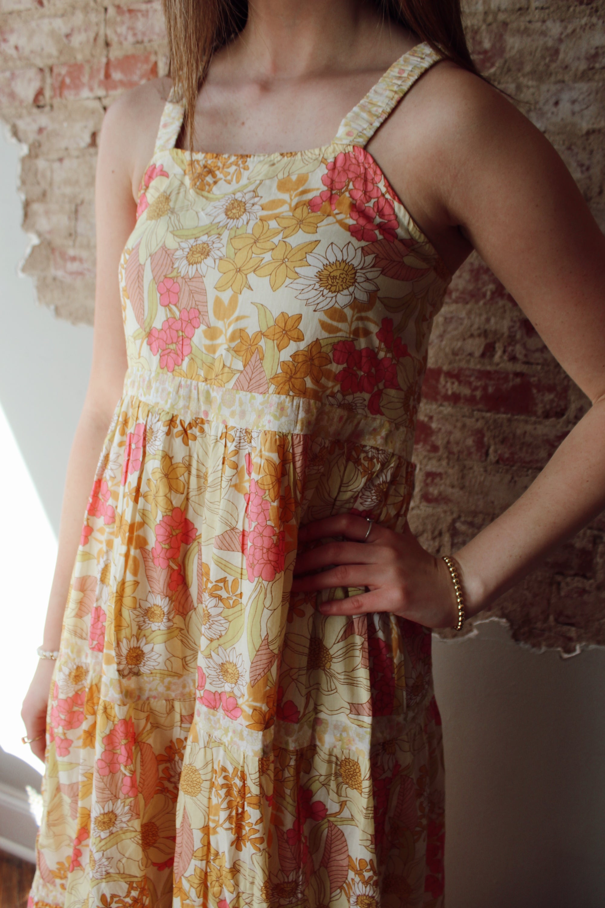 Bright Blooms Maxi Dress
