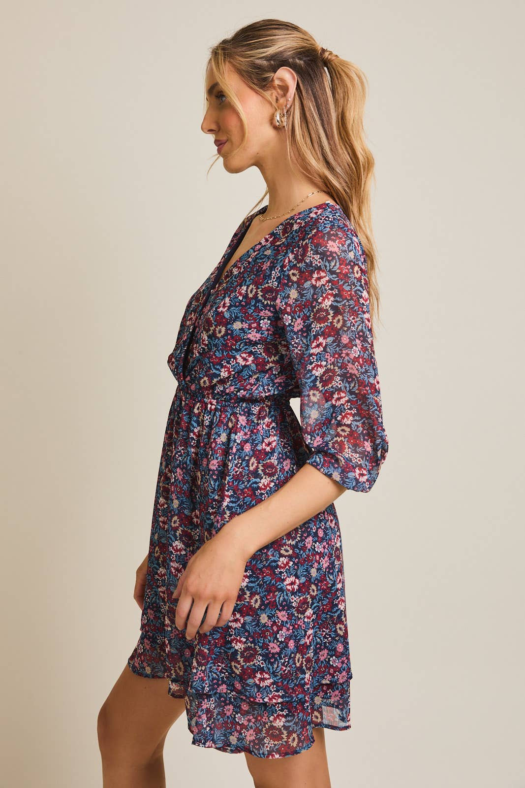 Midnight Blooms Dress