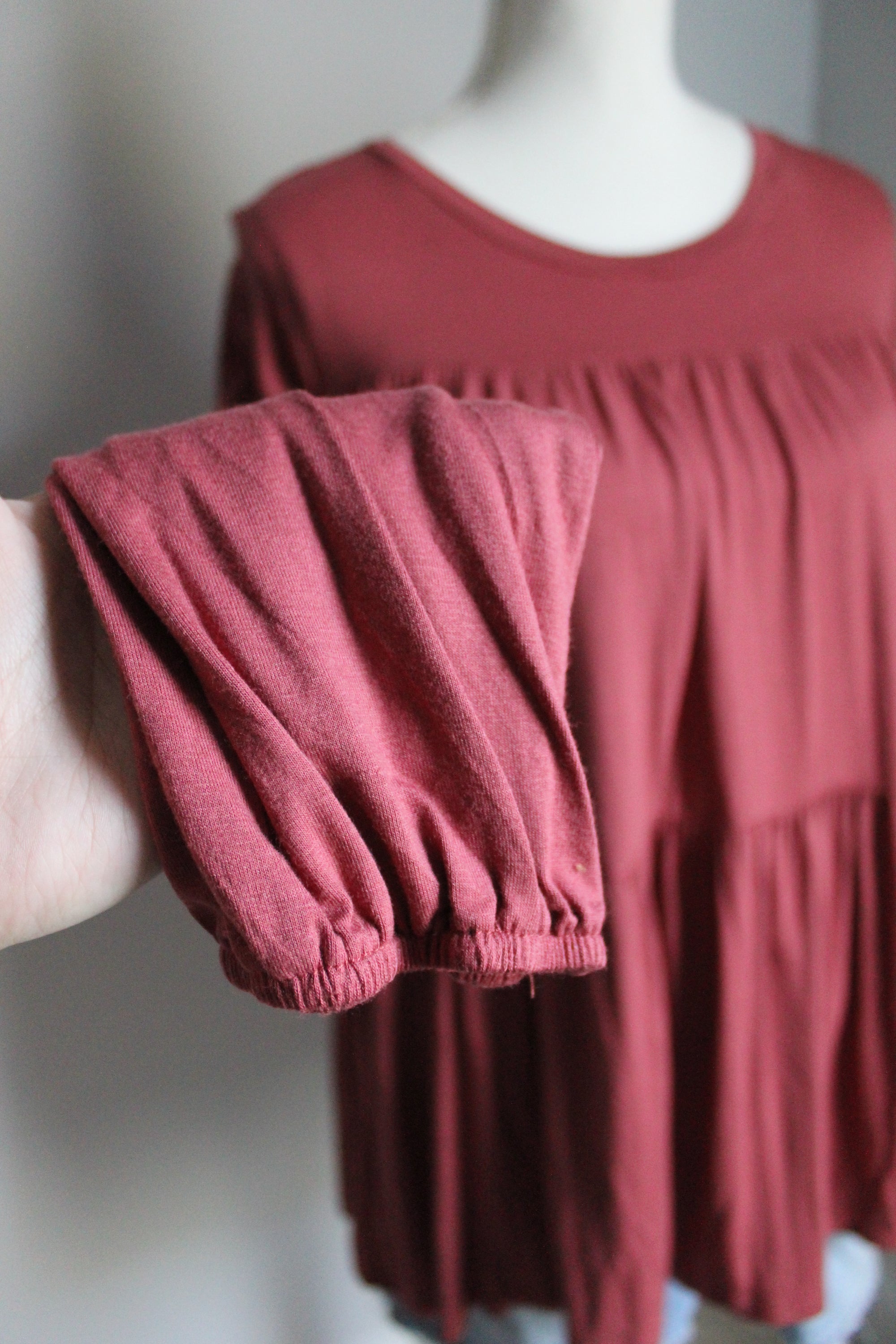 Chasing Fall Tiered Top