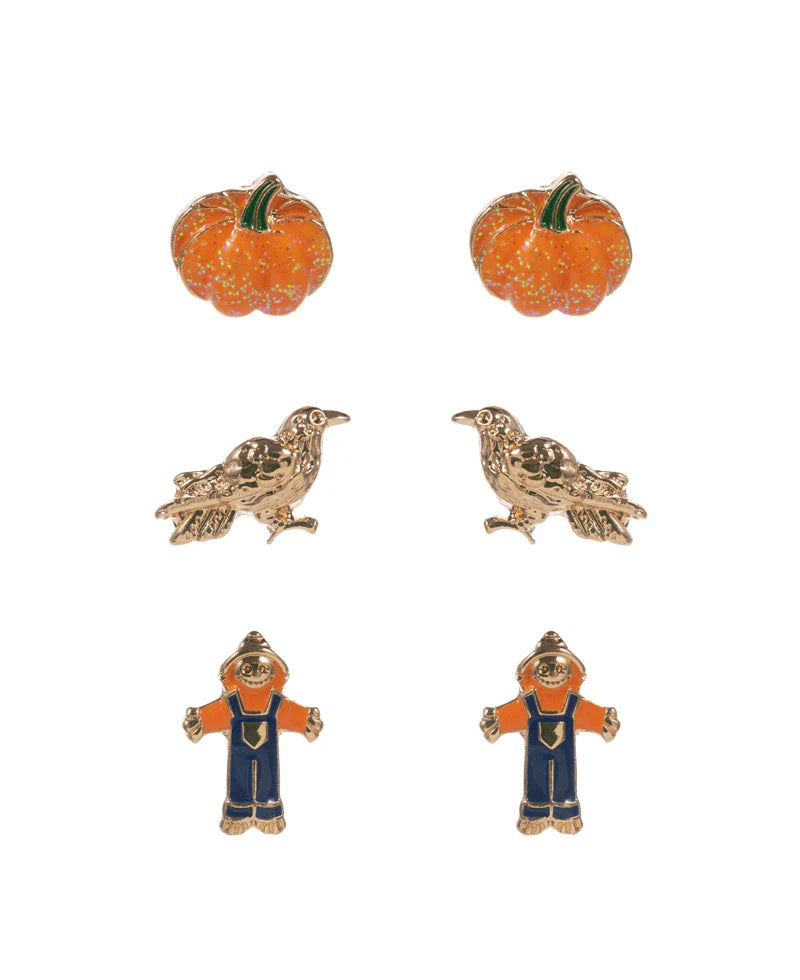 Hay Ride Stud Earrings