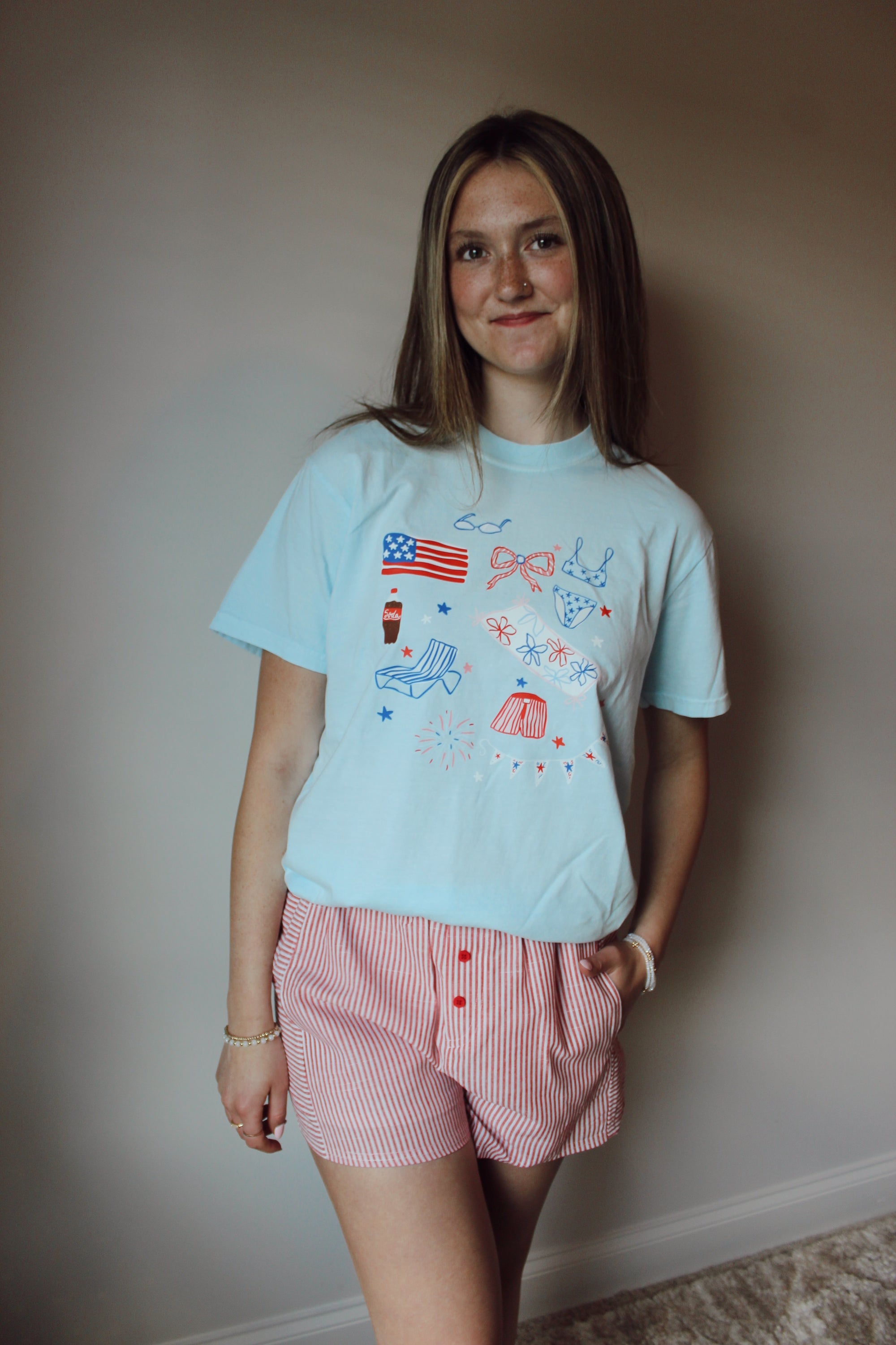 Patriotic Pool Day Tee