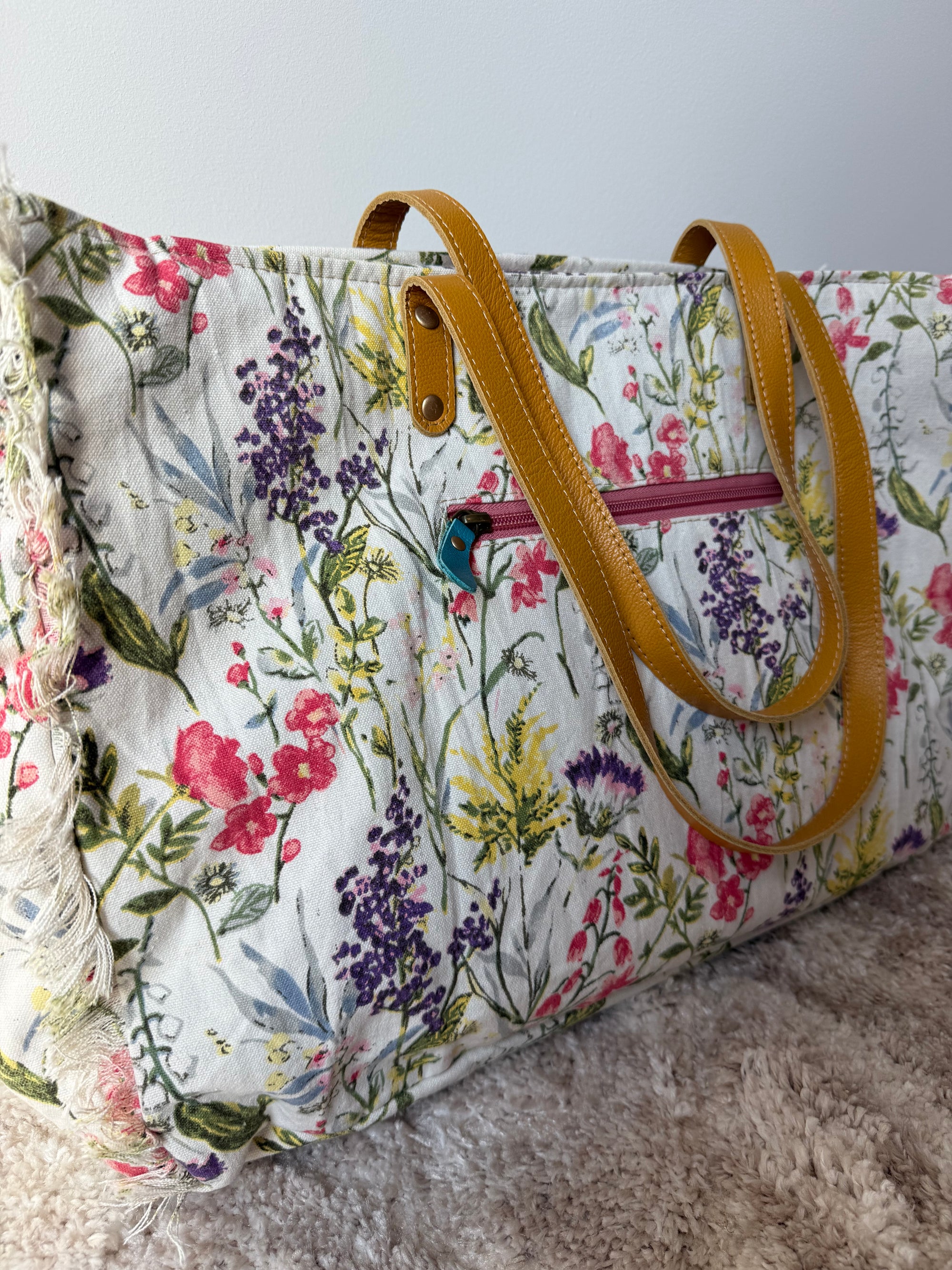 Morning Meadow Weekender Bag