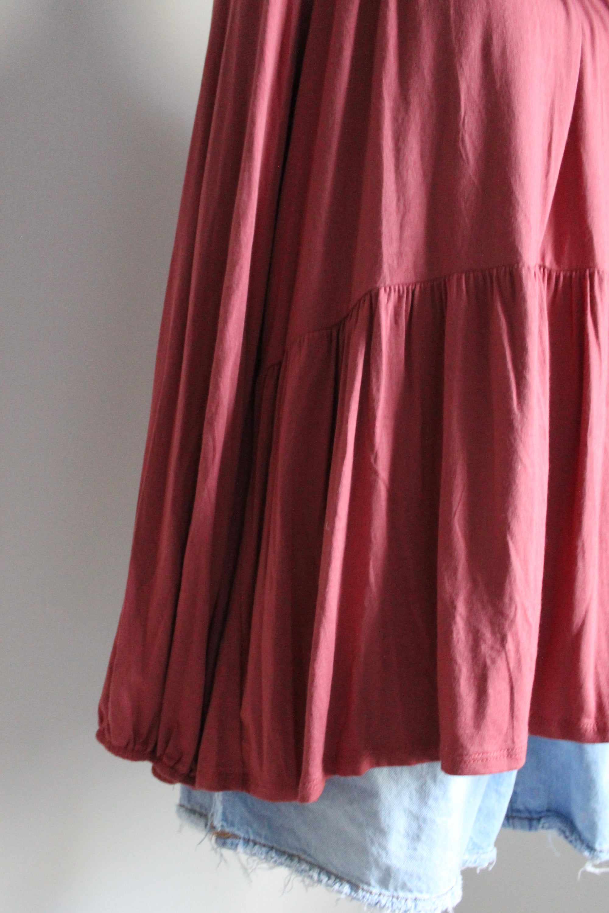 Chasing Fall Tiered Top