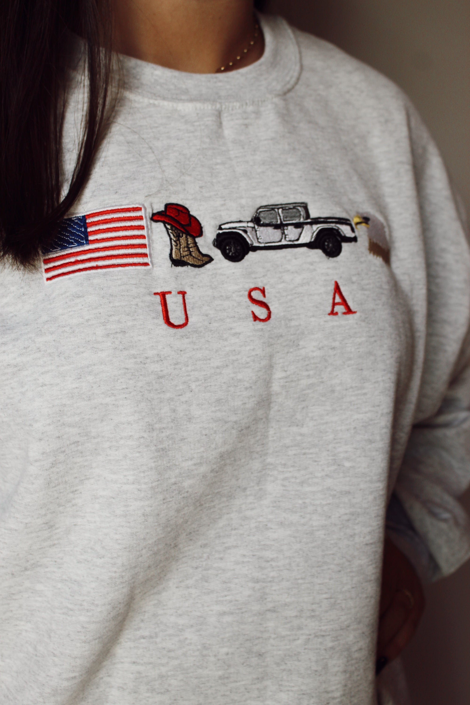 Born in the USA Crewneck