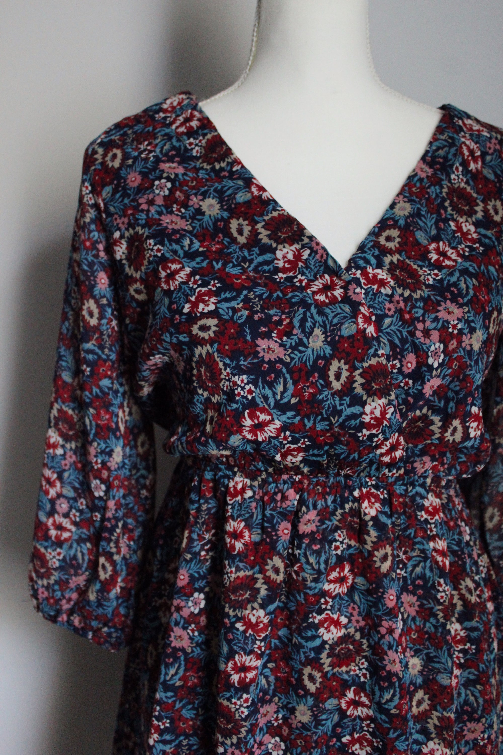 Midnight Blooms Dress