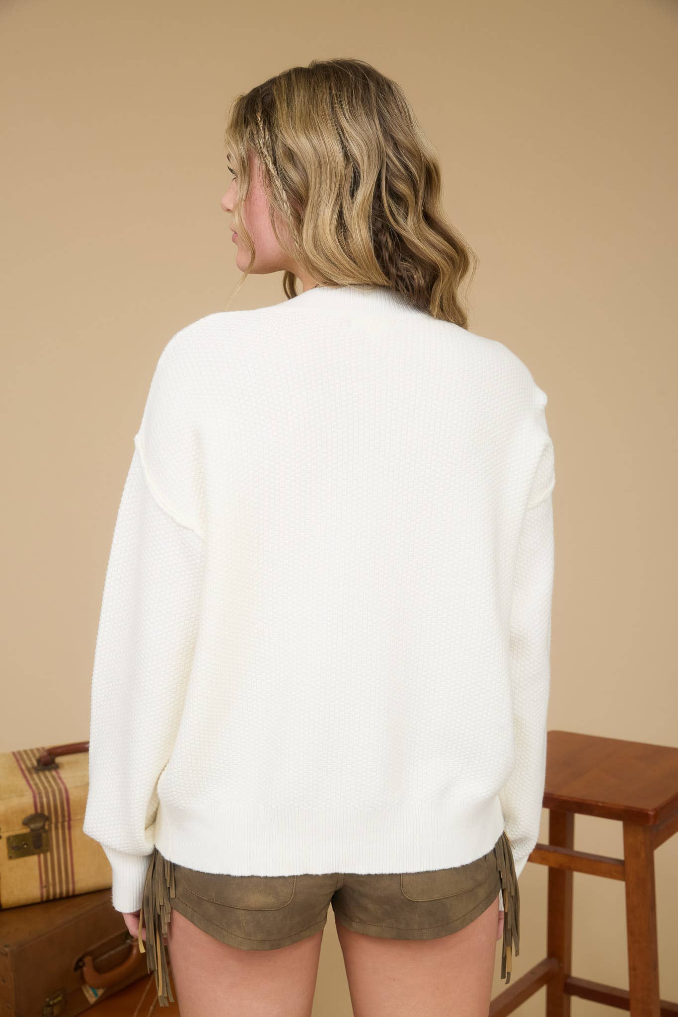 Crisp Air Knit Cardigan