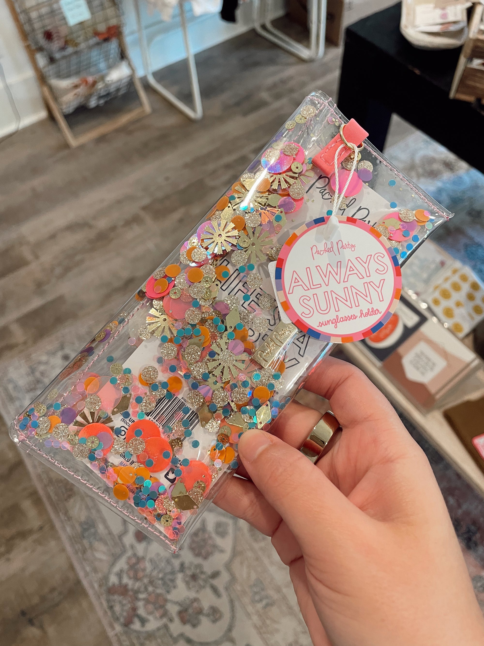 Confetti Sunglasses Case