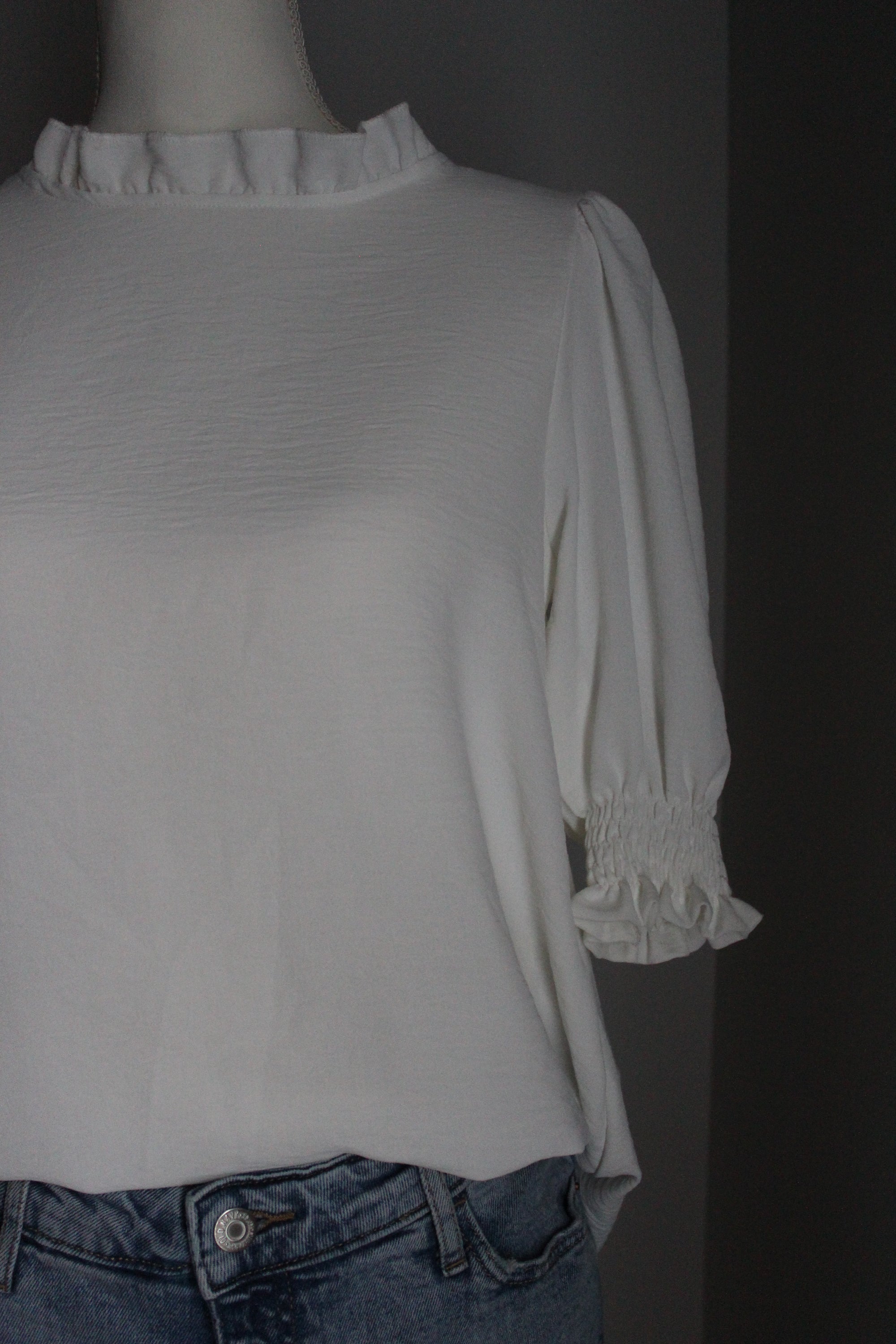 Charlotte Ruffle Sleeve Blouse