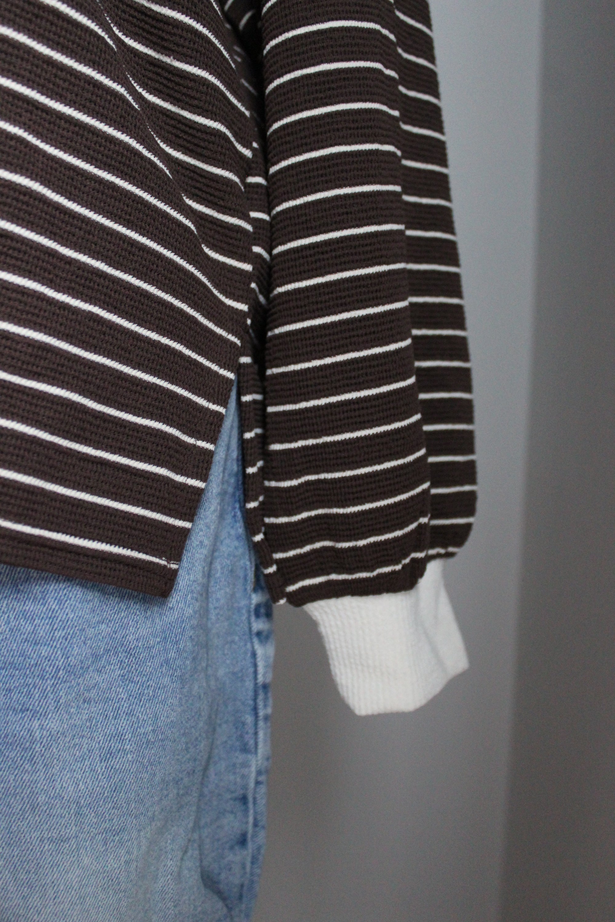 Jane Collared Long Sleeve Top