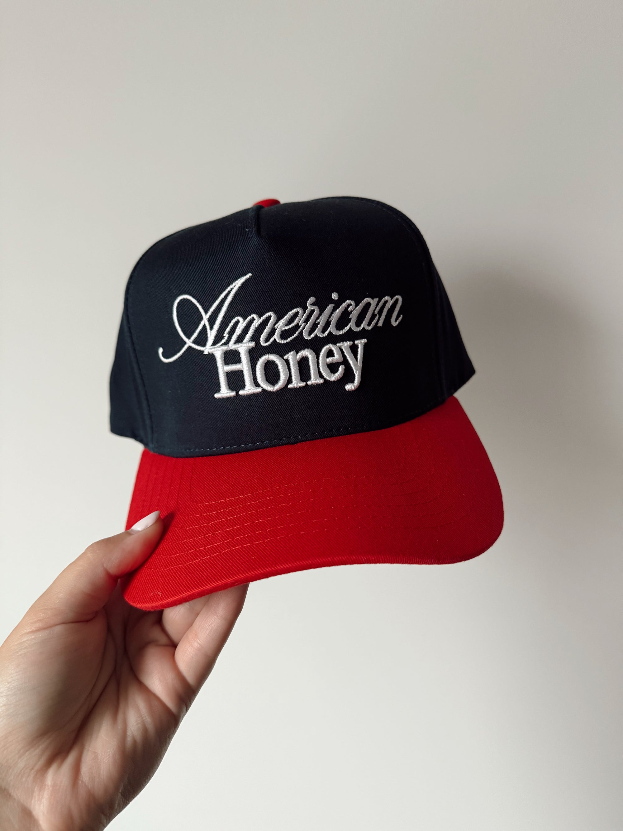American Honey Embroidered Hat