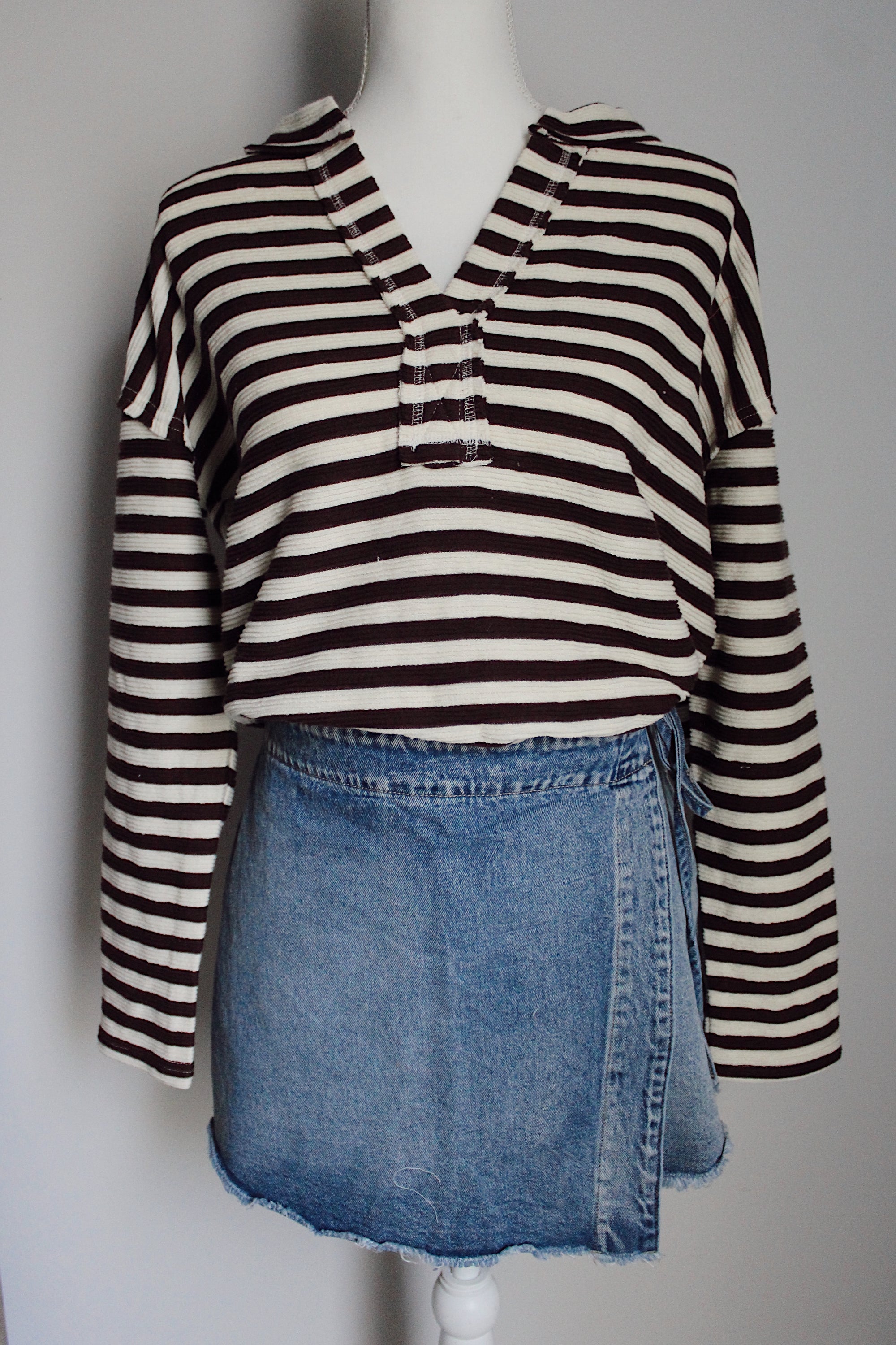 Cabin Weekend Striped Top