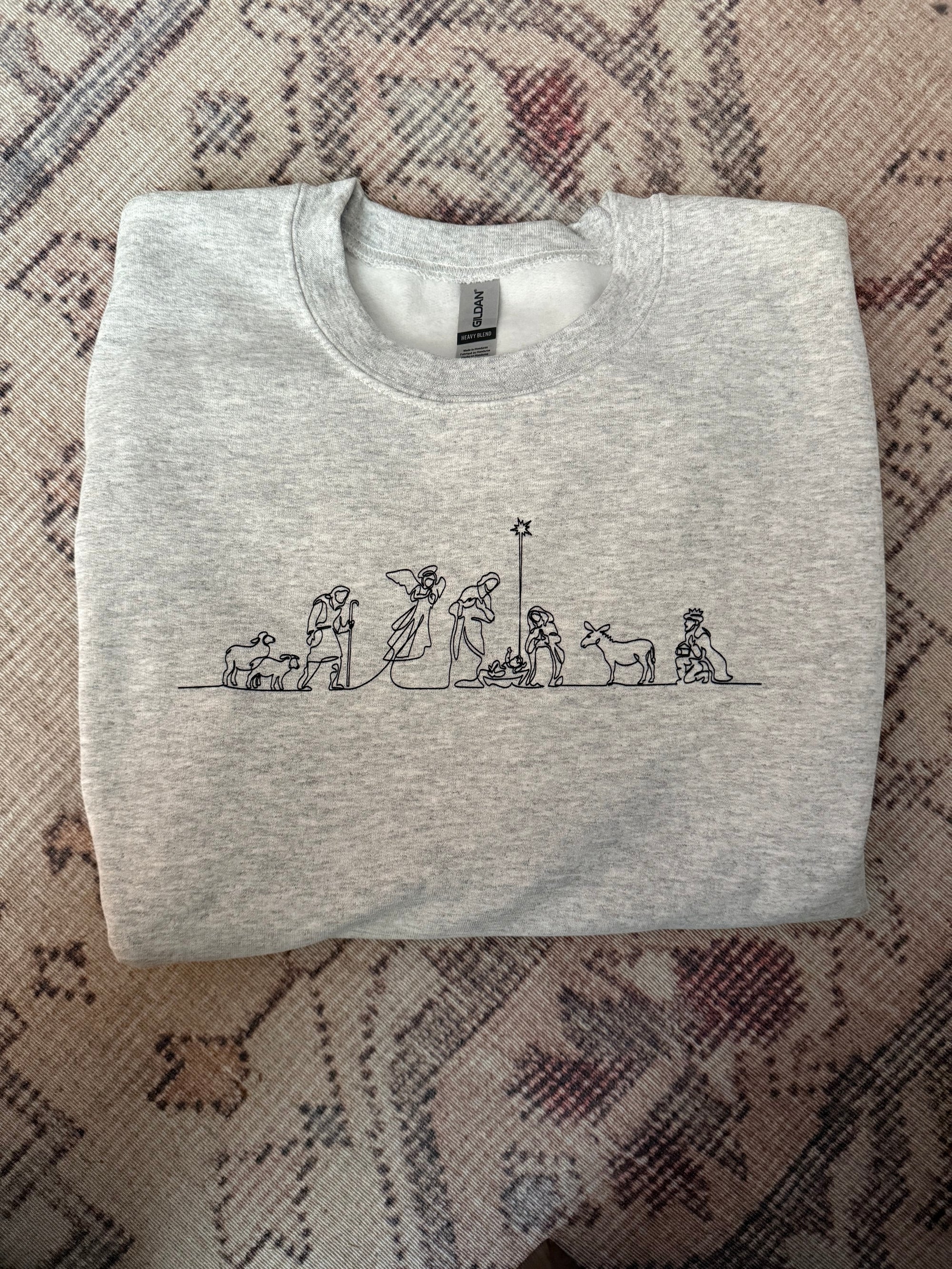 Christmas Nativity Crewneck