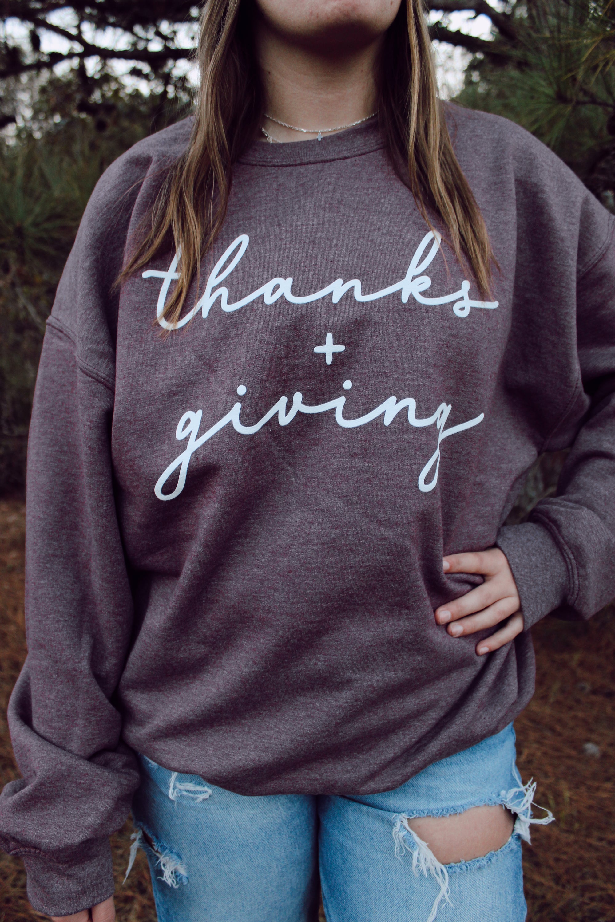 Thanks + Giving Crewneck