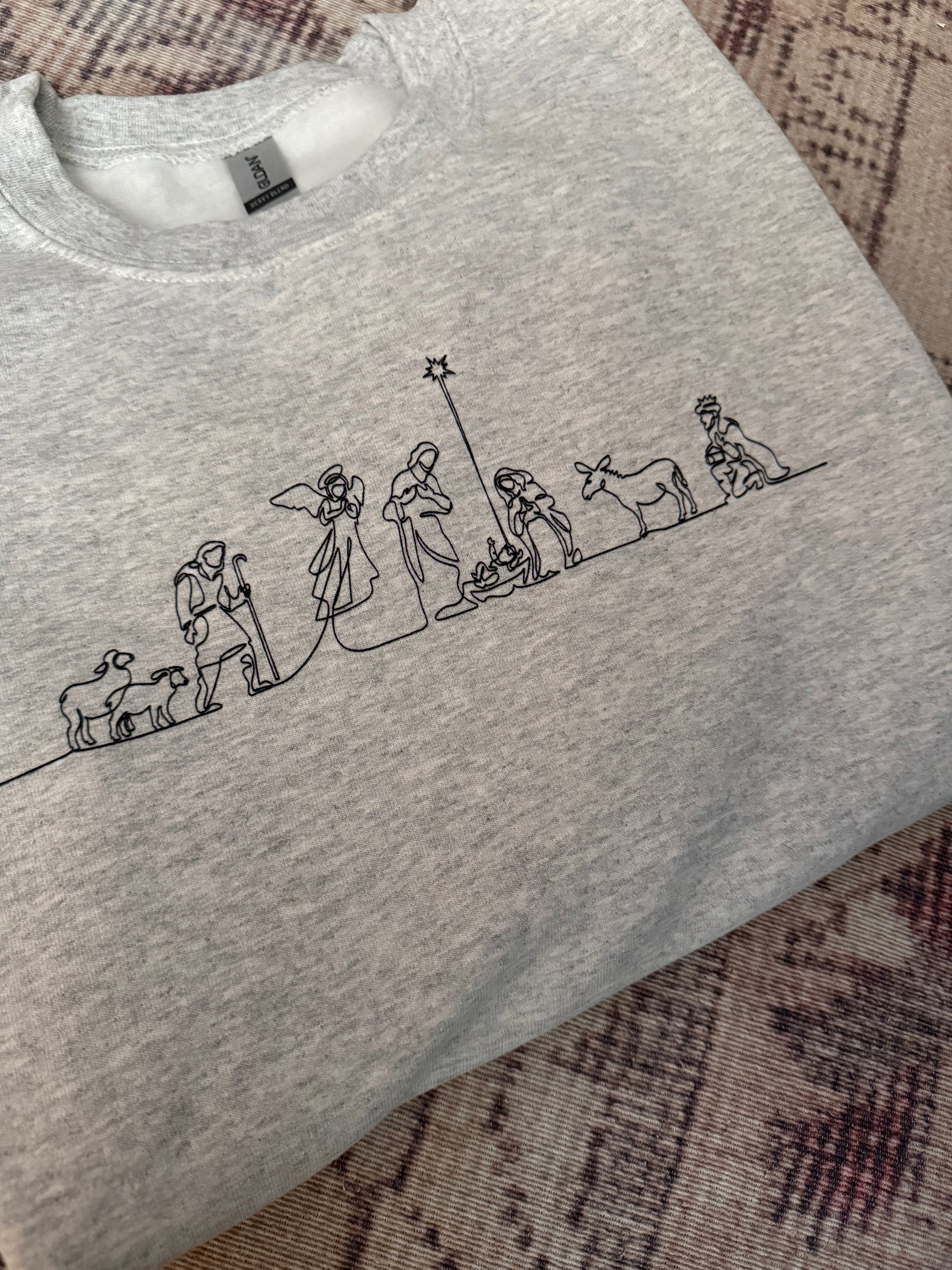 Christmas Nativity Crewneck