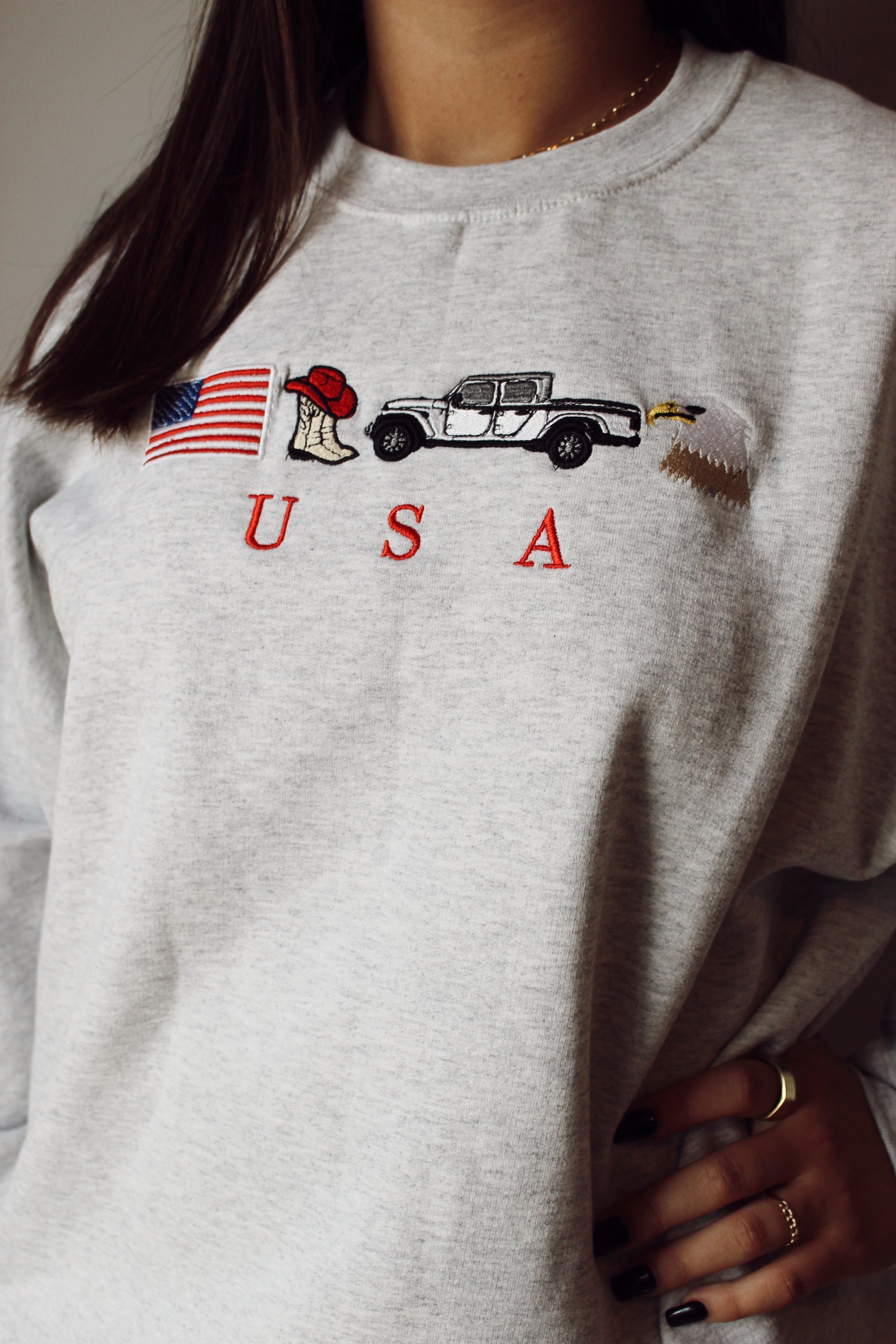 Born in the USA Crewneck