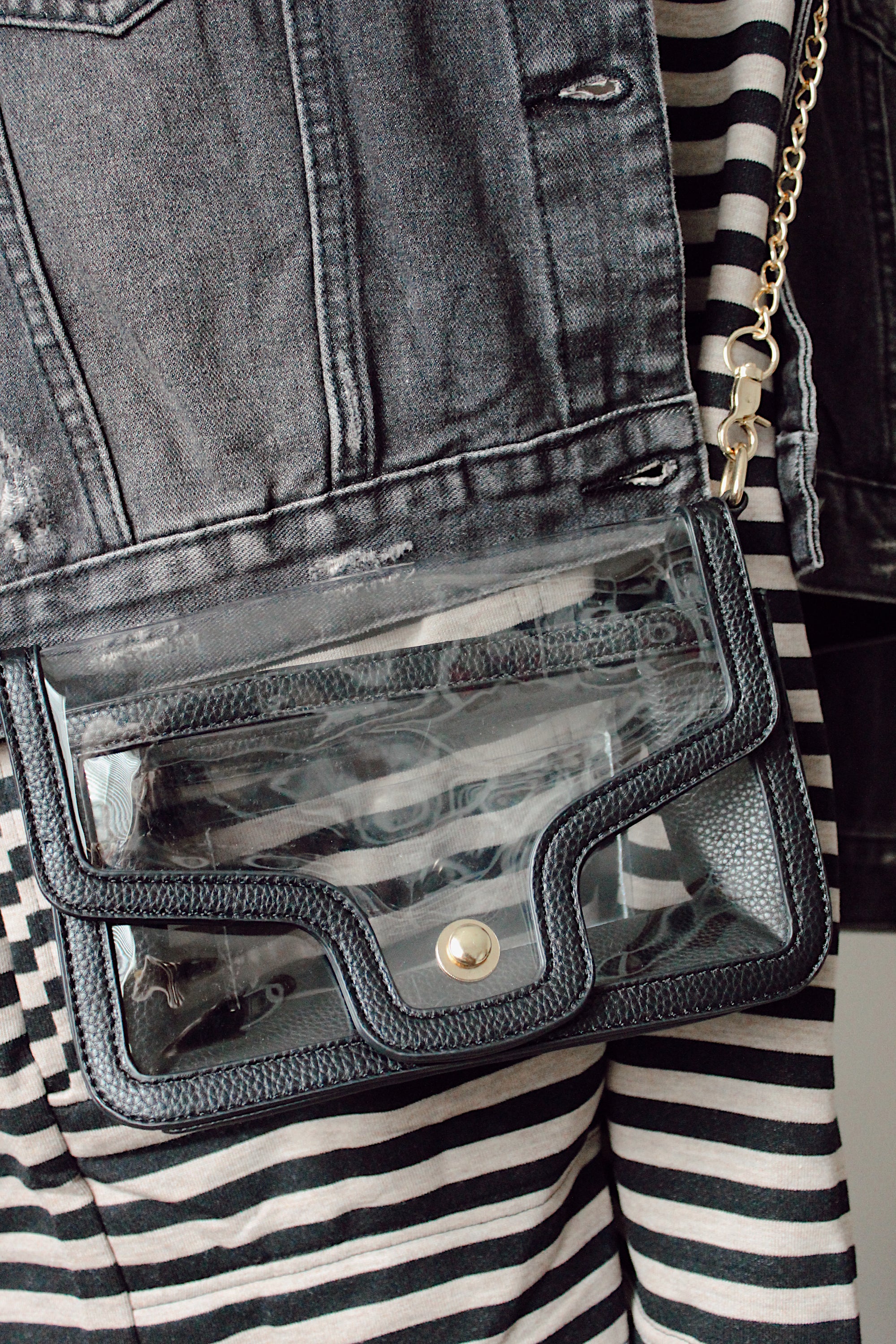 Game Day Shoulder + Crossbody Bag / Black