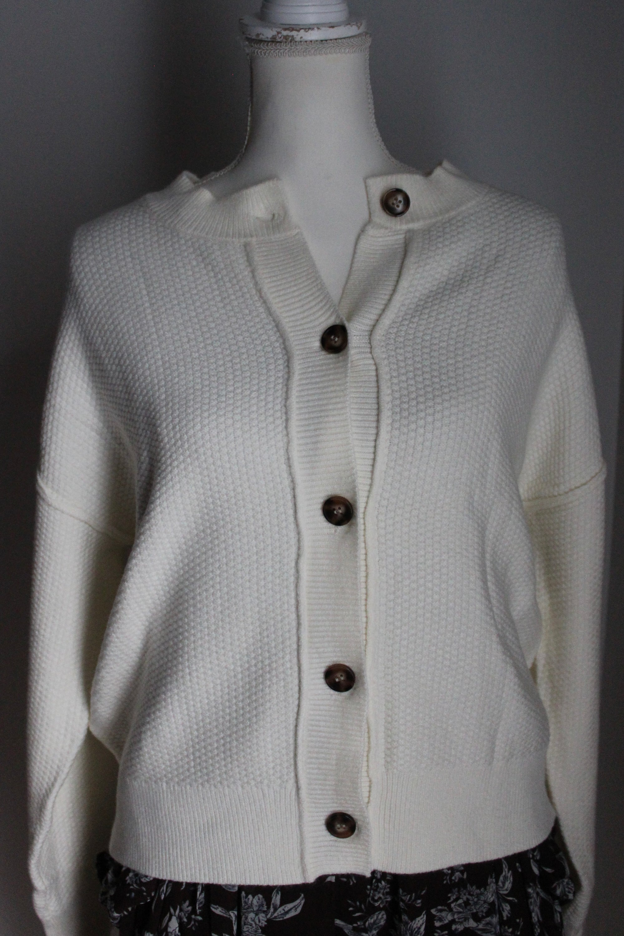 Crisp Air Knit Cardigan