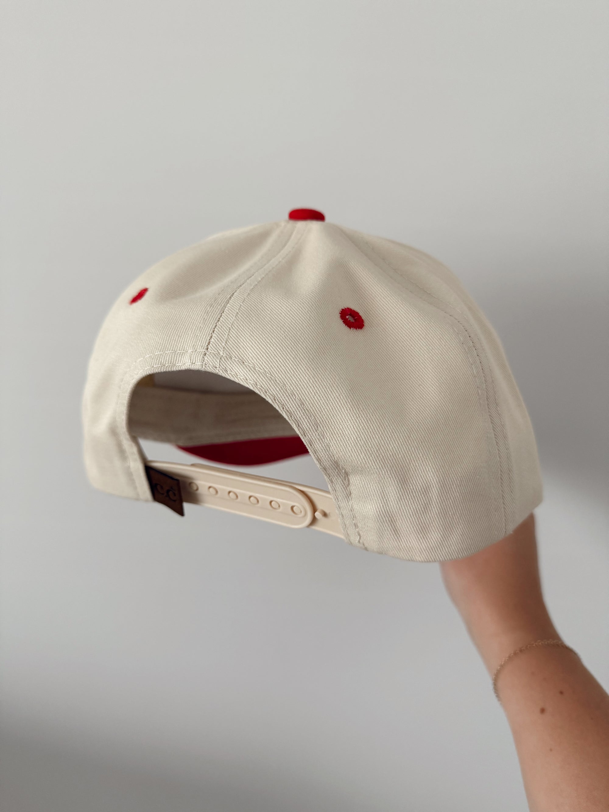 Game Day Embroidered Hat / Red