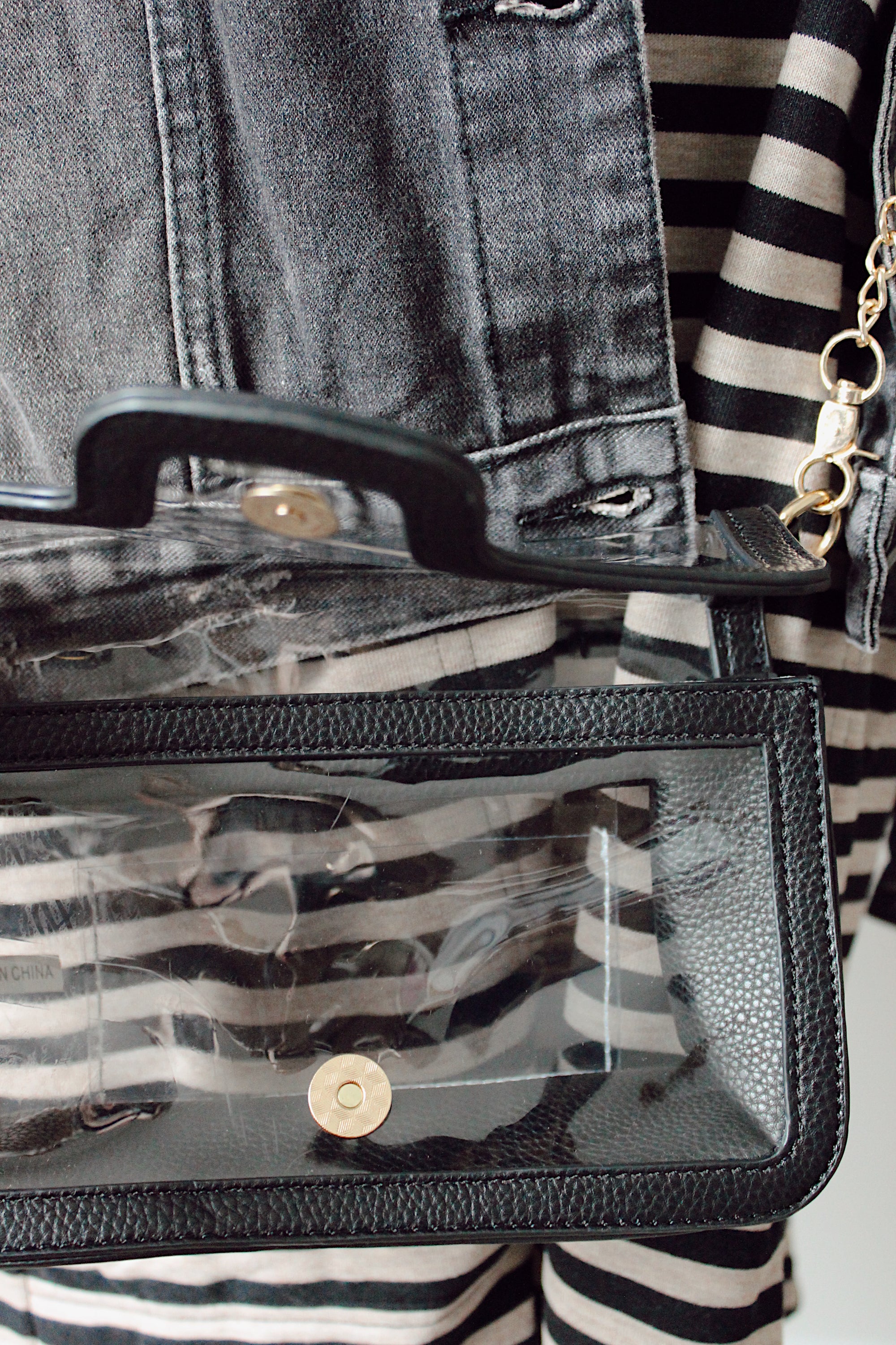 Game Day Shoulder + Crossbody Bag / Black