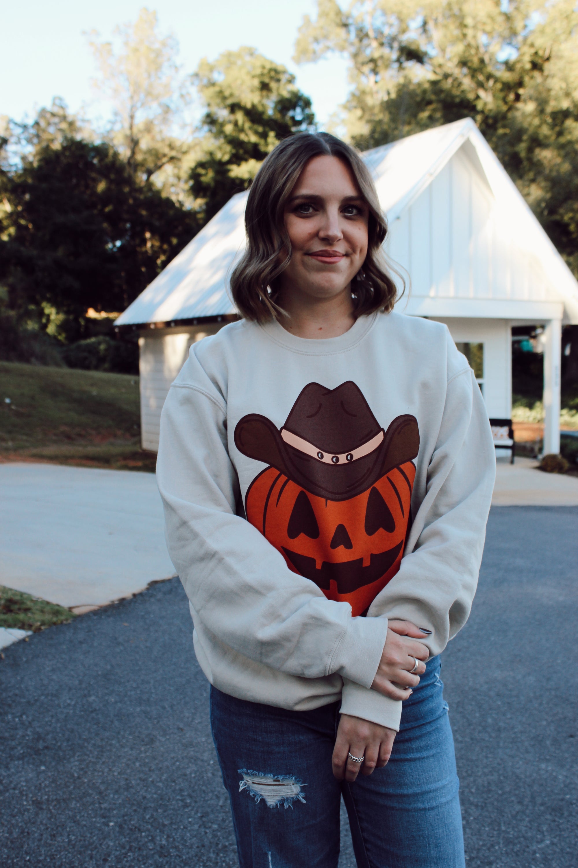 Howdy Pumpkin Crewneck