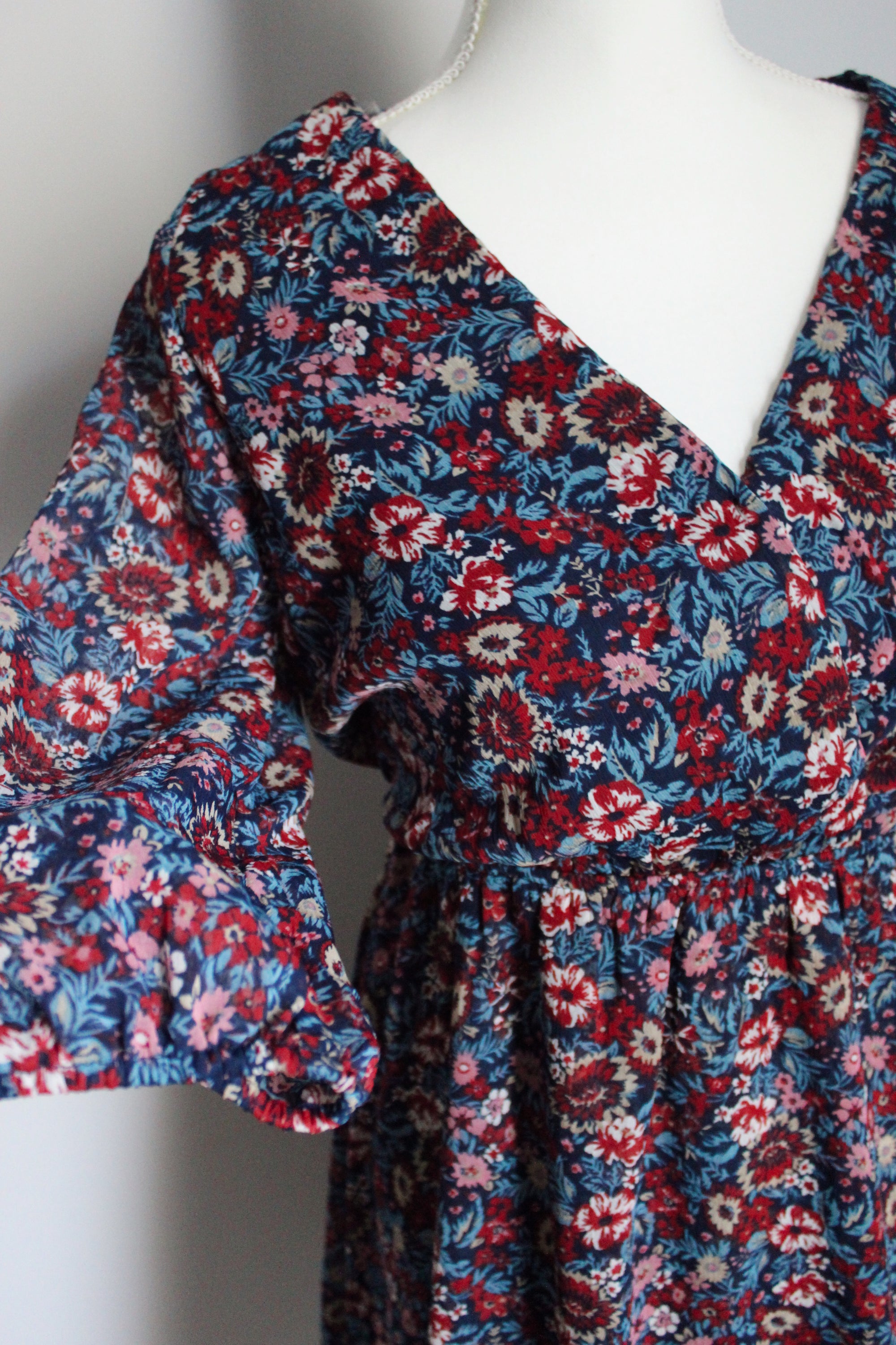 Midnight Blooms Dress