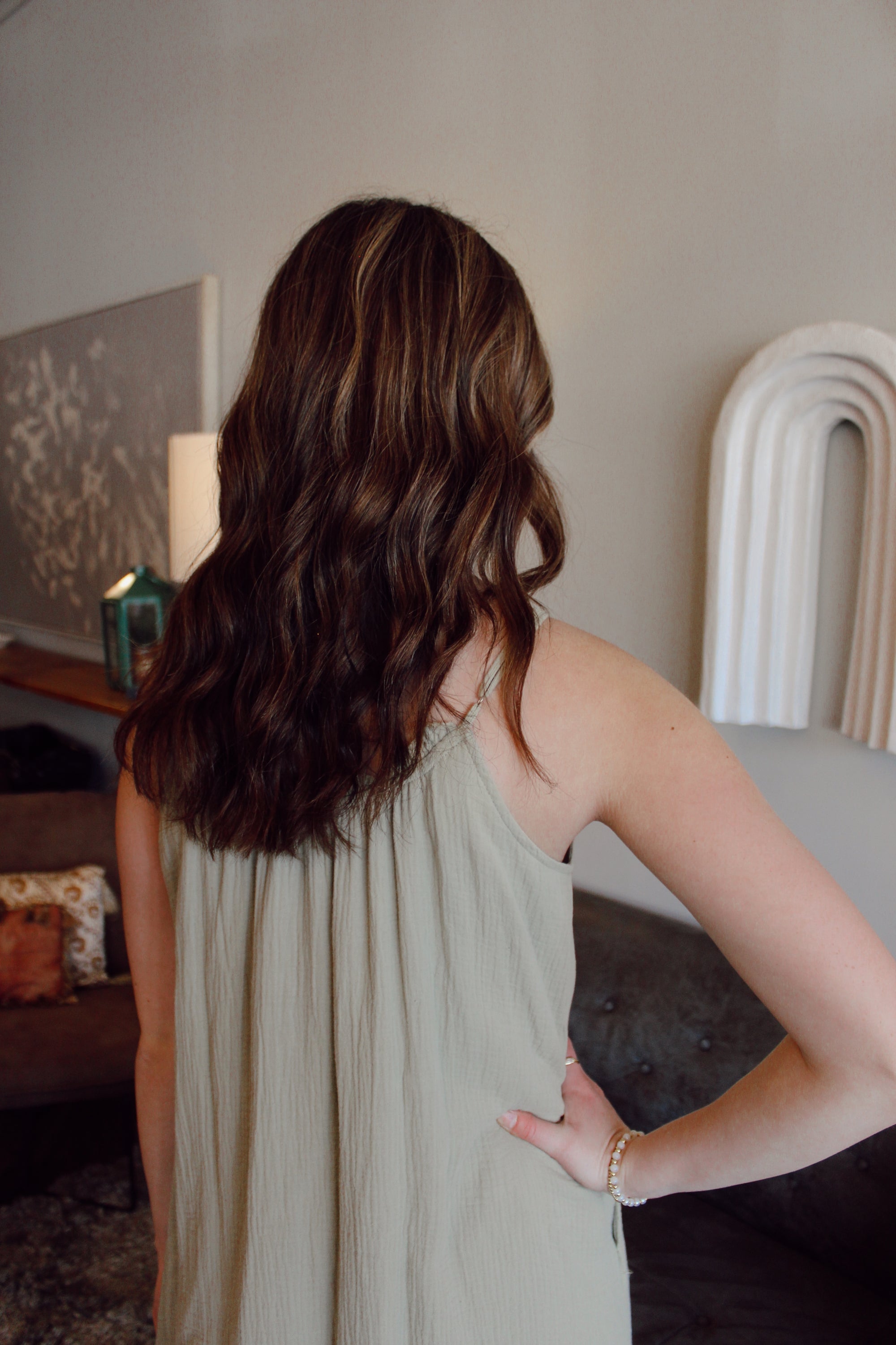 Everyday Tiered Midi Dress / Olive