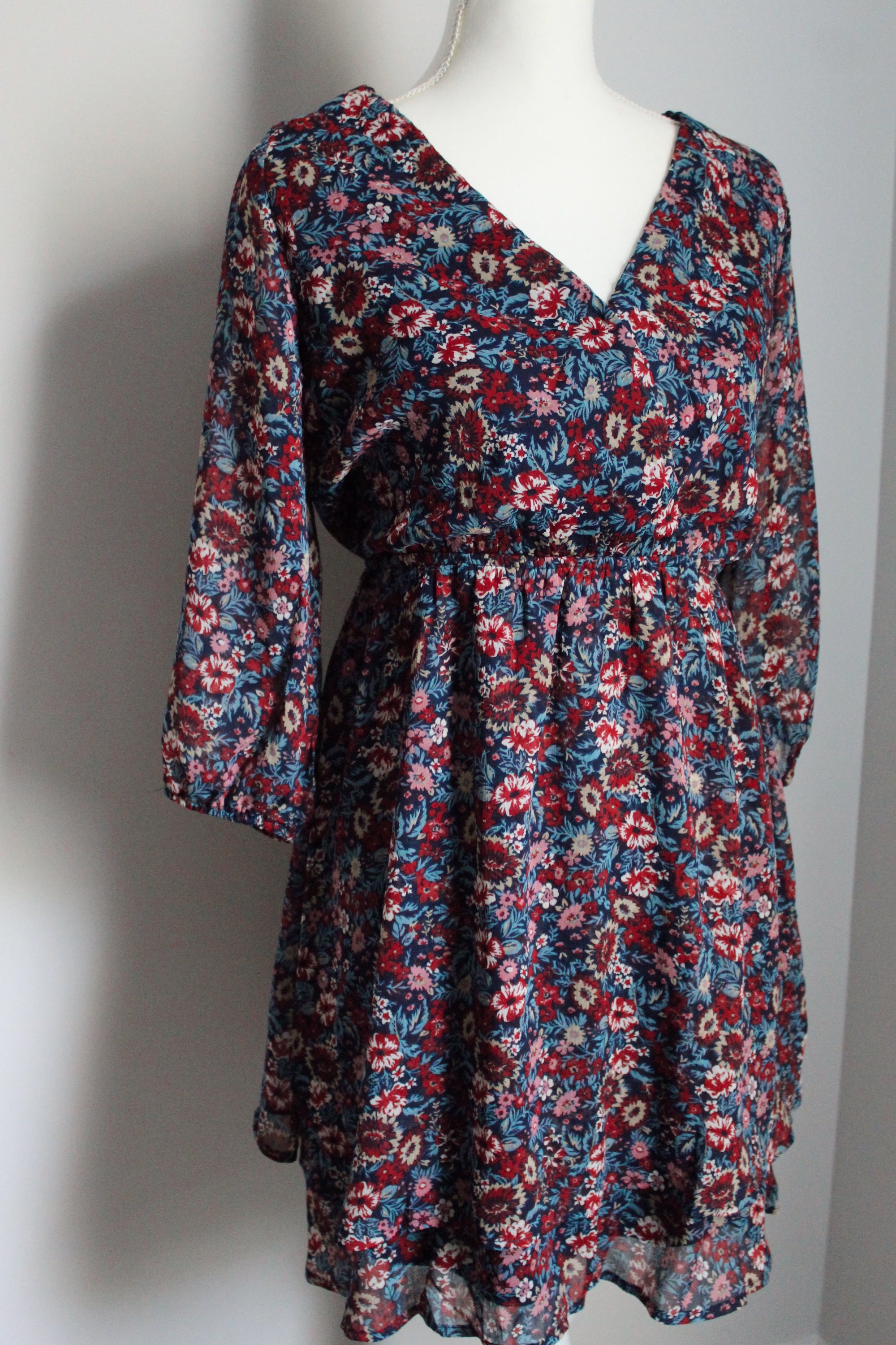 Midnight Blooms Dress
