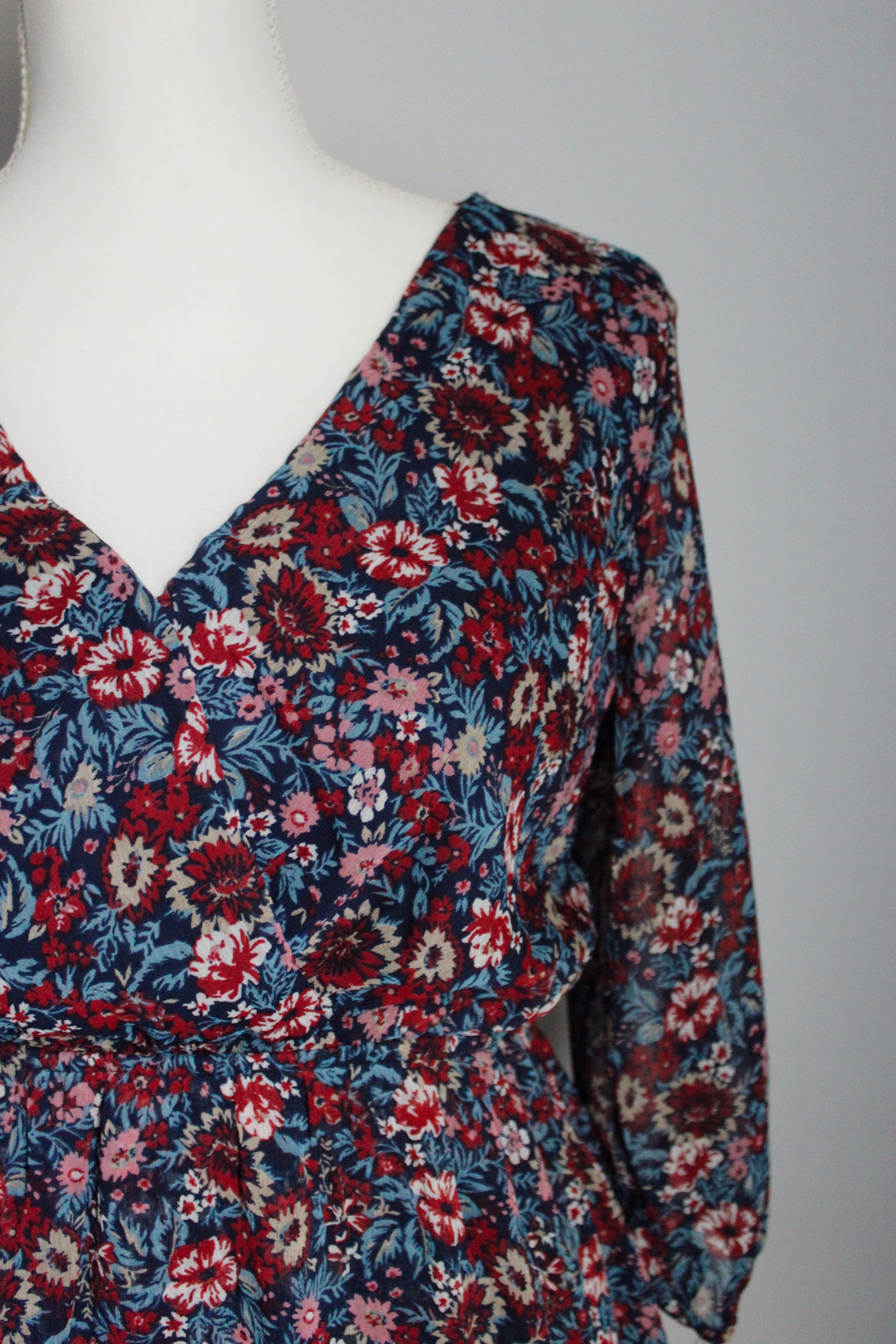 Midnight Blooms Dress