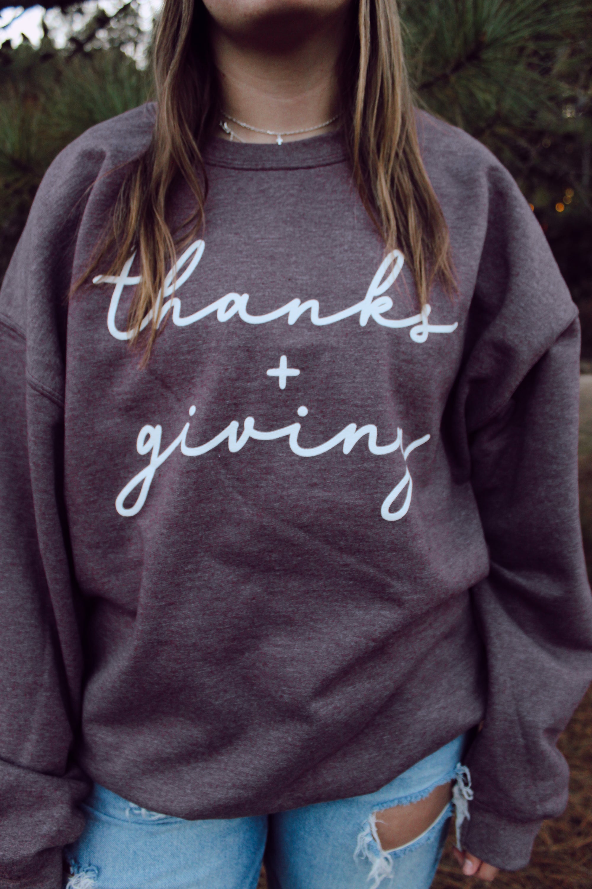 Thanks + Giving Crewneck