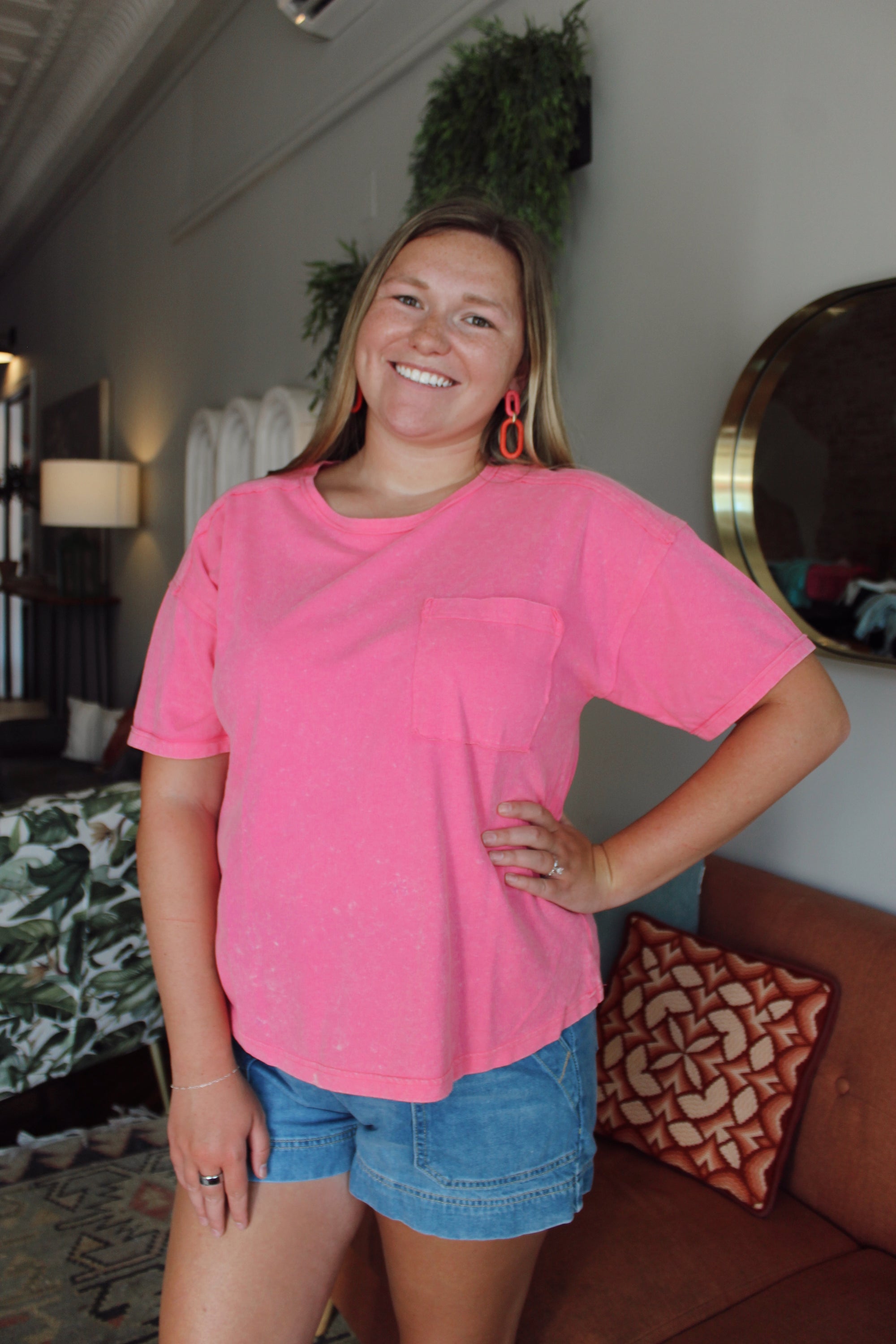 Lifestyle Tee / Pink
