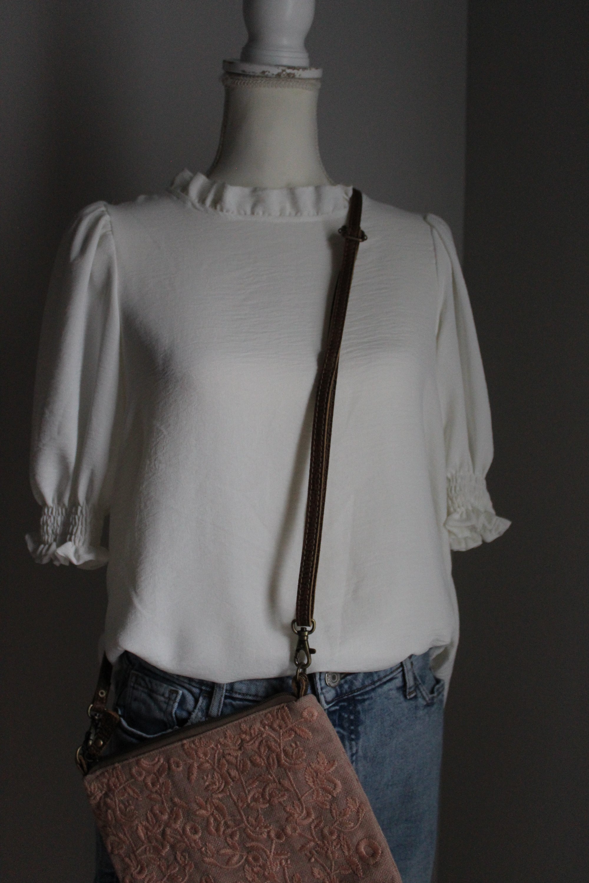 Vintage Garden Crossbody Bag