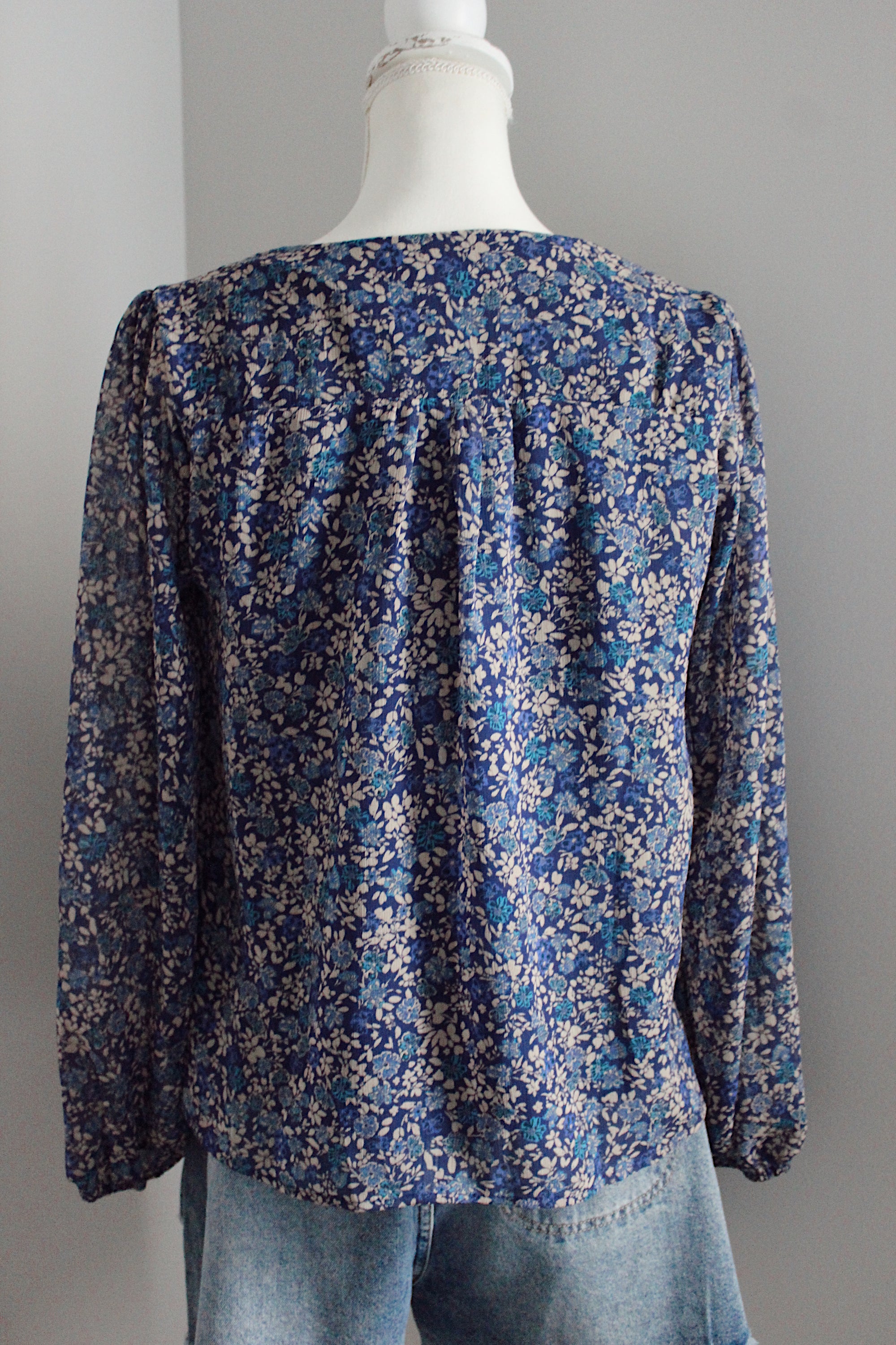 Autumn Meadow Floral Top