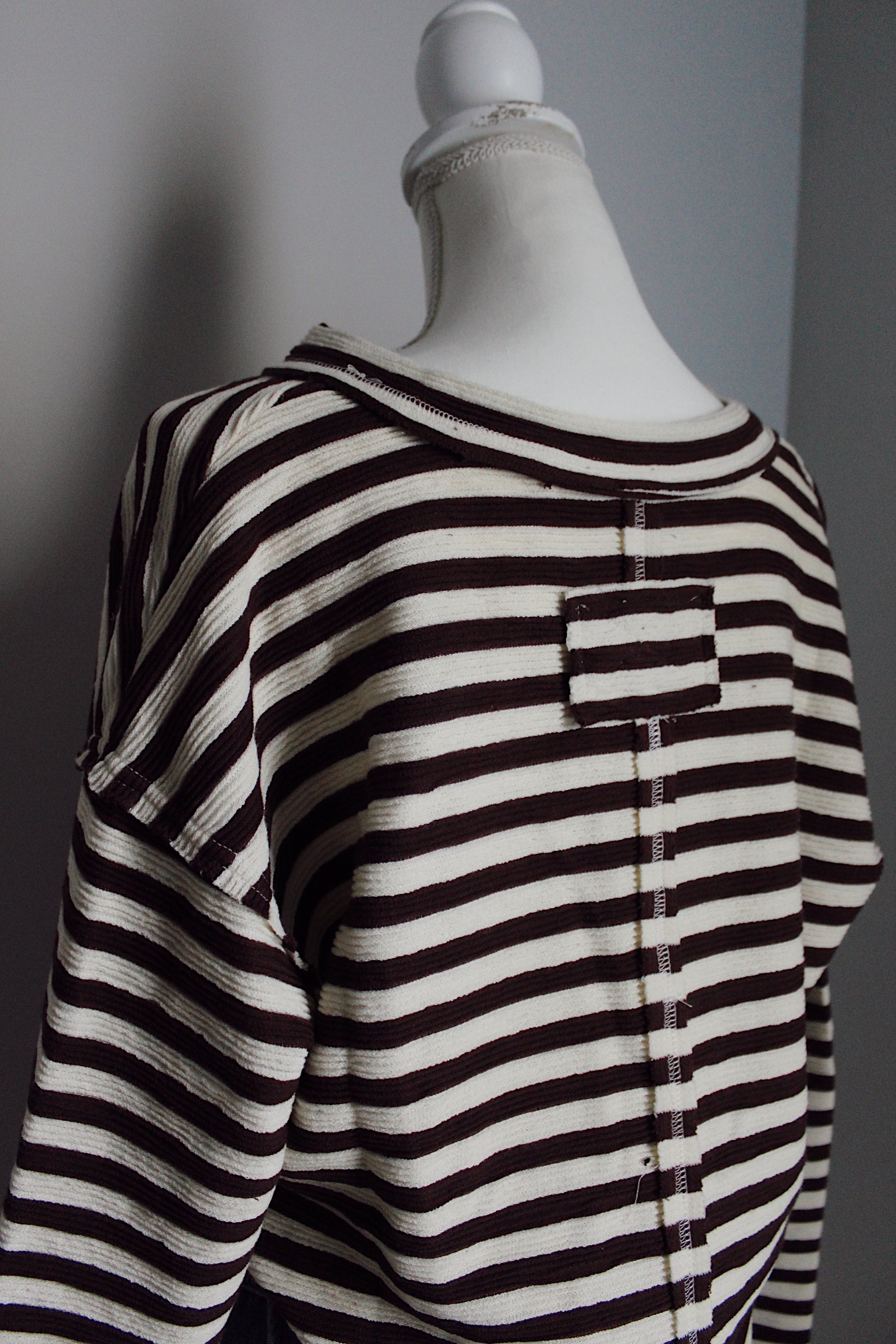 Cabin Weekend Striped Top