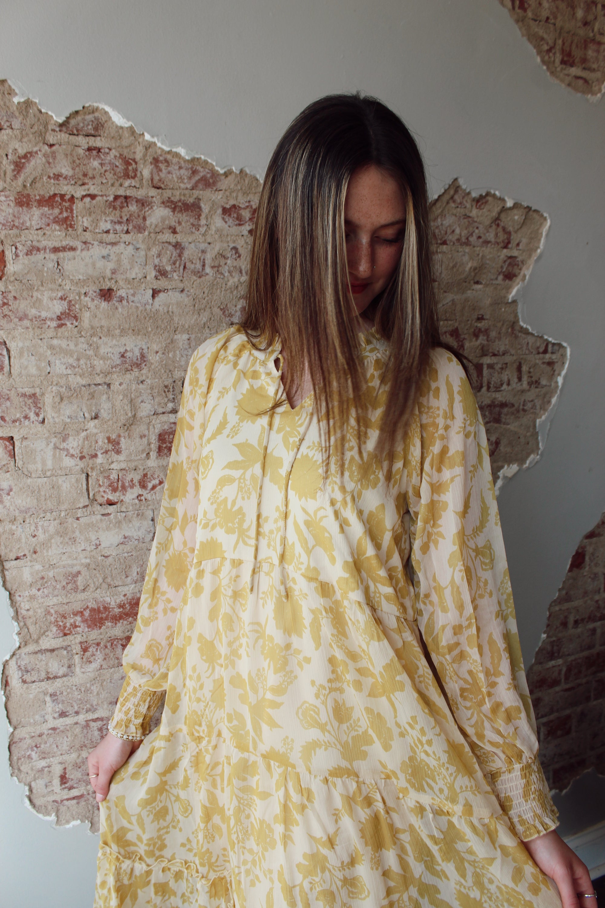 Goldie Girl Midi Dress